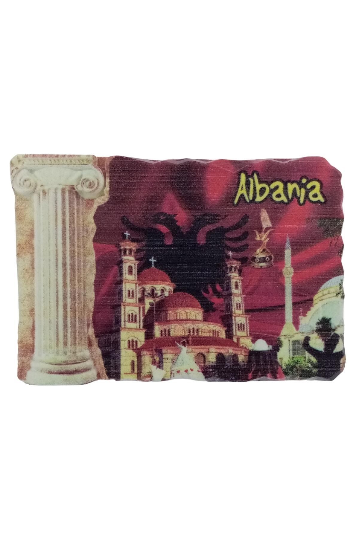ArnavutlukDünyadan HediyelerDNY-HD101255Keskin Hediyelik Eşya Ve TekstilArnavutluk Temalı Sütun Magnet