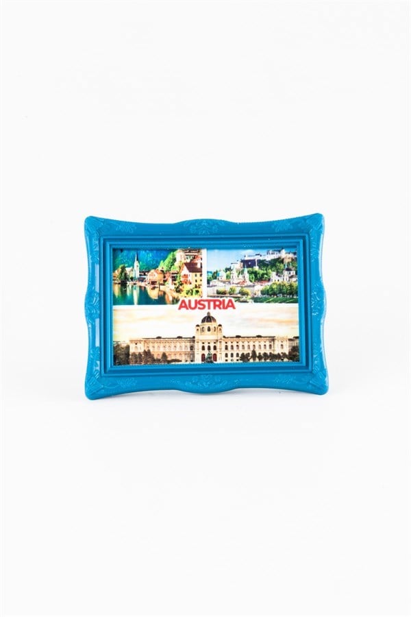 AvusturyaDünyadan HediyelerKRTSÇRVAYKMGNT-940Keskin Hediyelik Eşya Ve TekstilAvusturya Temalı Ayaklı Çerçeveli Magnet