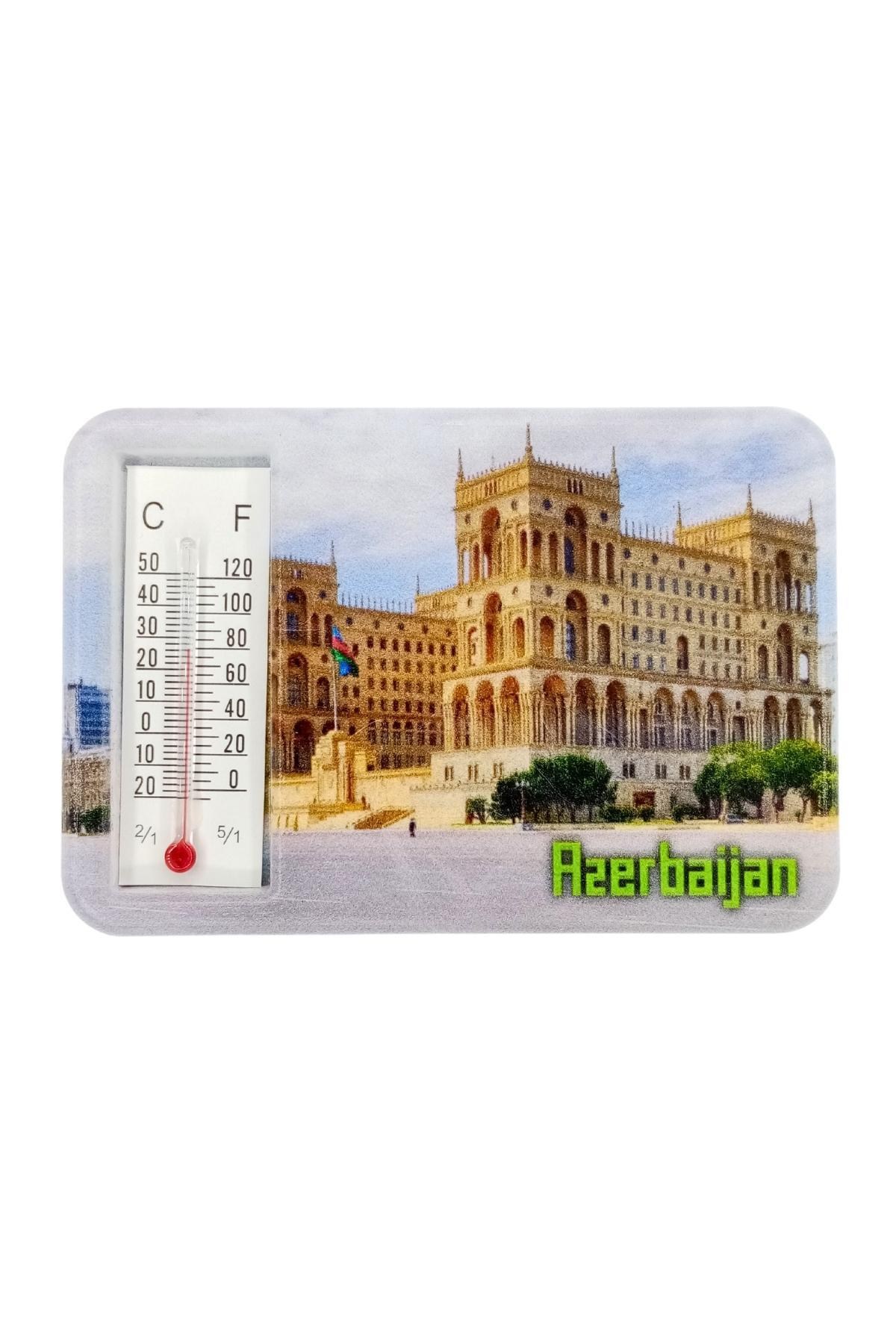 AzerbaycanDünyadan HediyelerDNY-HD101133Keskin Hediyelik Eşya Ve TekstilAzerbaycan Temalı Dereceli Magnet