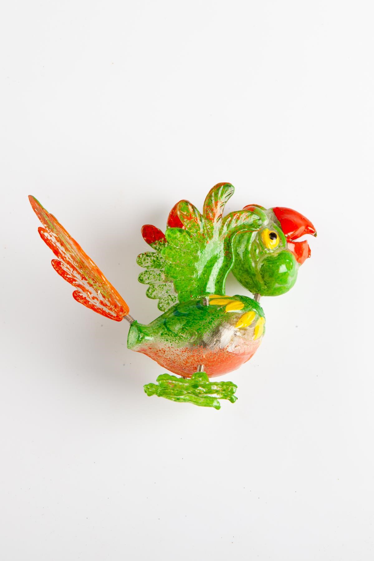 BrezilyaDünyadan HediyelerDNY-HD100143Keskin Hediyelik Eşya Ve Tekstil3D Buzdolabı Magneti Papağan