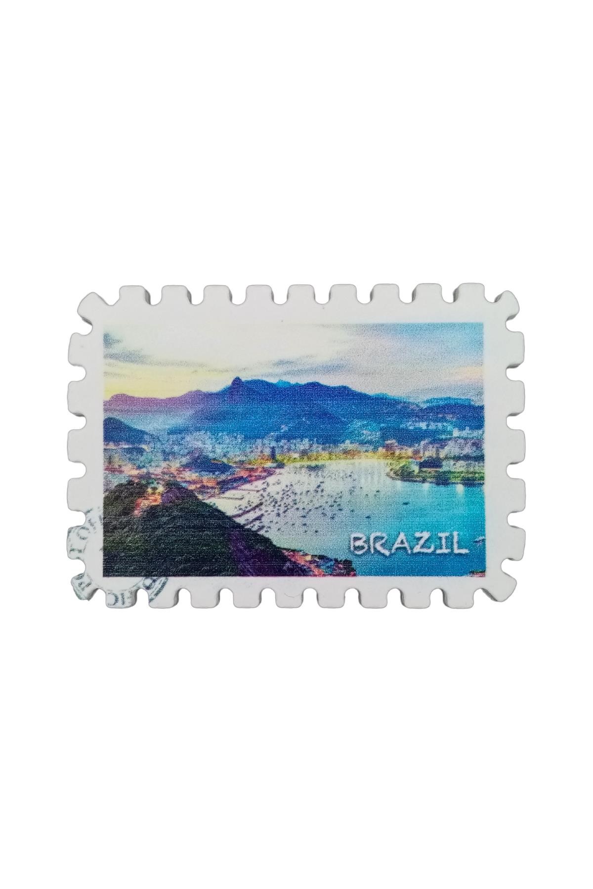 BrezilyaDünyadan HediyelerDNY-HD101188Keskin Hediyelik Eşya Ve TekstilBrezilya Temalı Pul Magnet