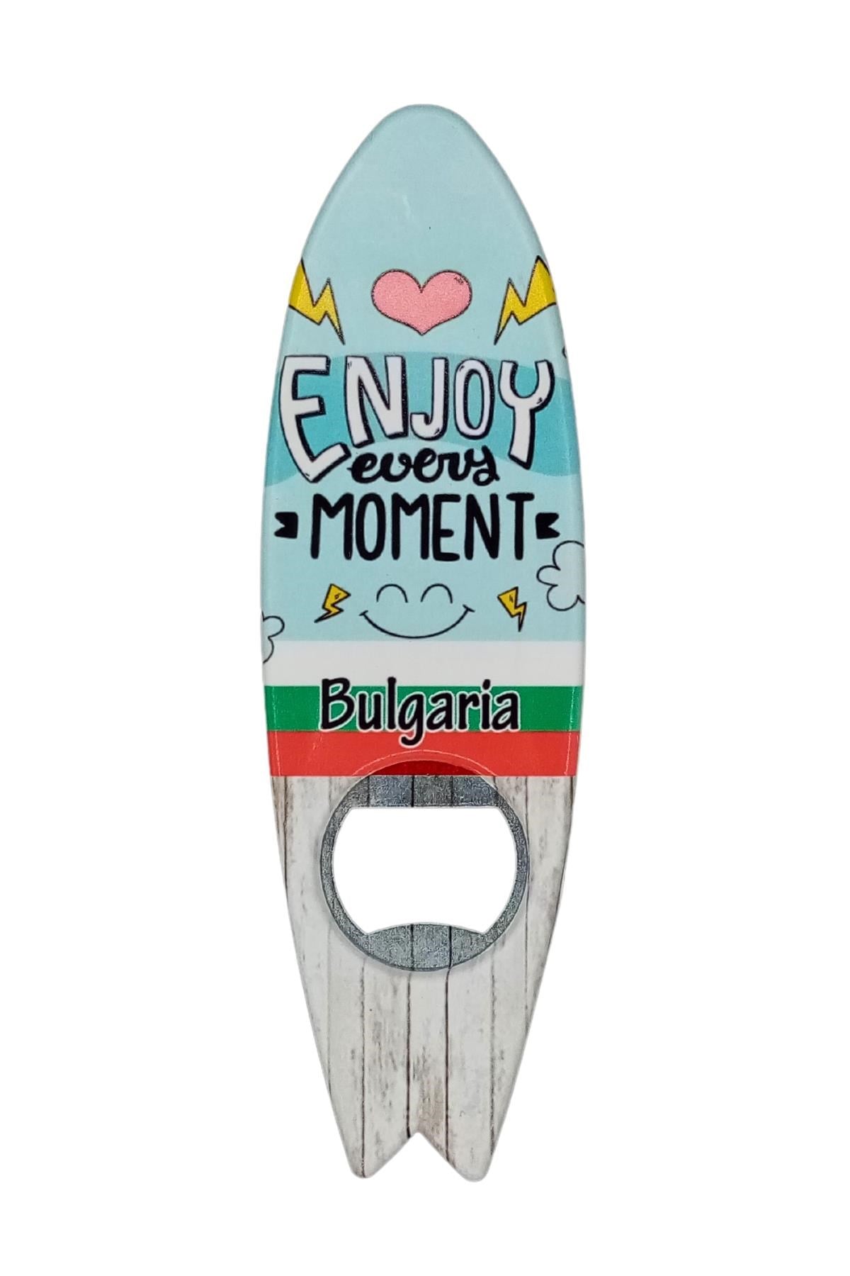 BulgaristanDünyadan HediyelerDNY-HD100988Keskin Hediyelik Eşya Ve TekstilBulgaristan Temalı Magnet Sörf Açacak