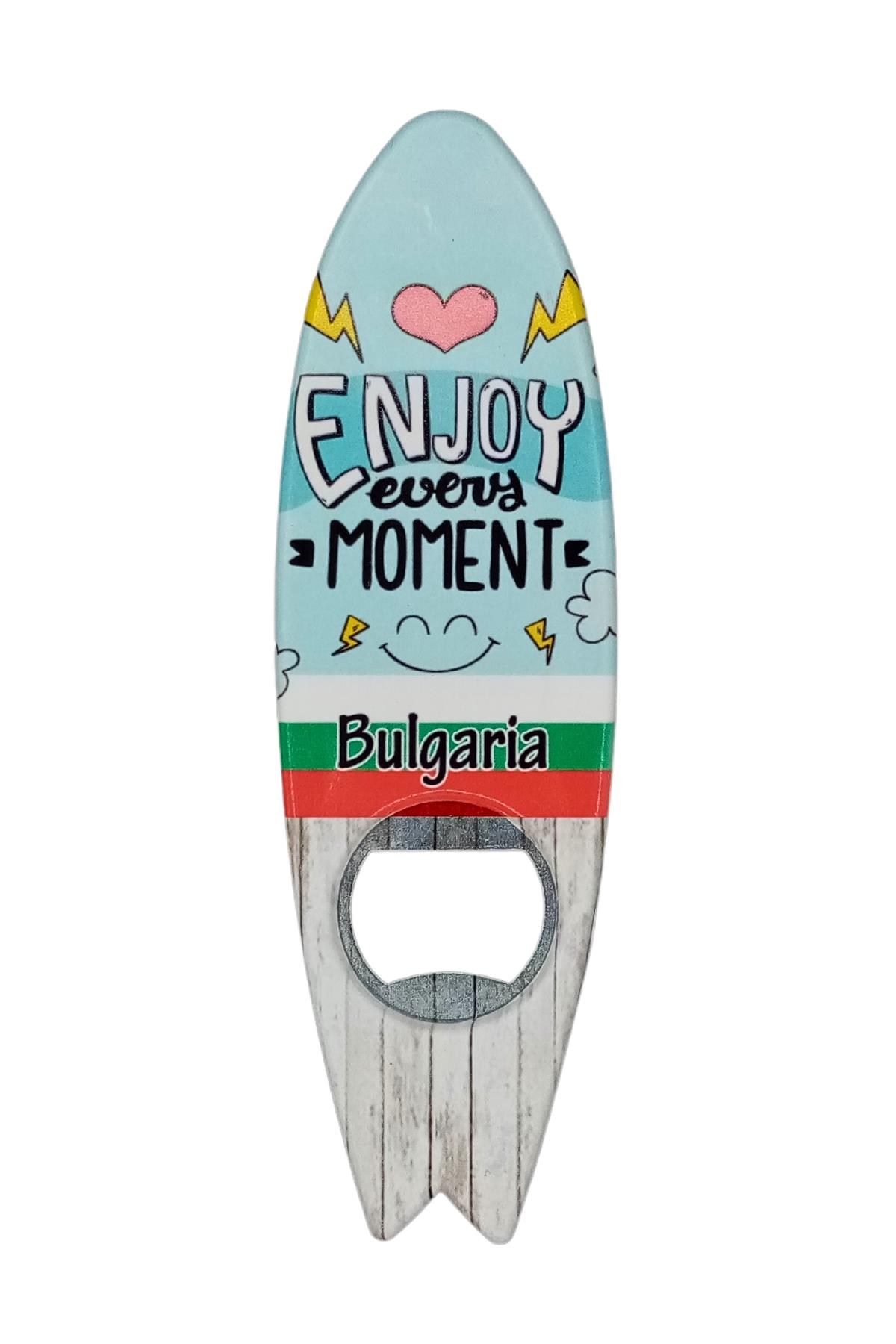 BulgaristanDünyadan HediyelerDNY-HD100988Keskin Hediyelik Eşya Ve TekstilBulgaristan Temalı Magnet Sörf Açacak