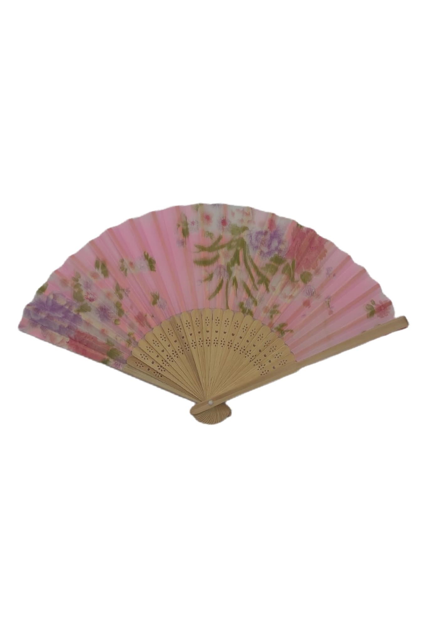 ÇinDünyadan HediyelerDNY-HD100206Keskin Hediyelik Eşya Ve TekstilBambu Kraft Yelpaze Pembe