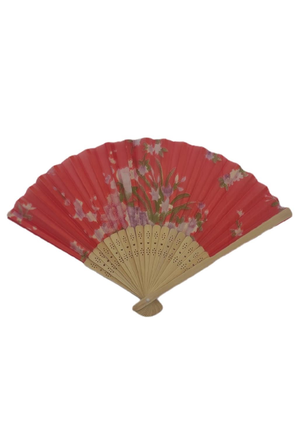 ÇinDünyadan HediyelerDNY-HD100207Keskin Hediyelik Eşya Ve TekstilBambu Kraft Yelpaze Kırmızı