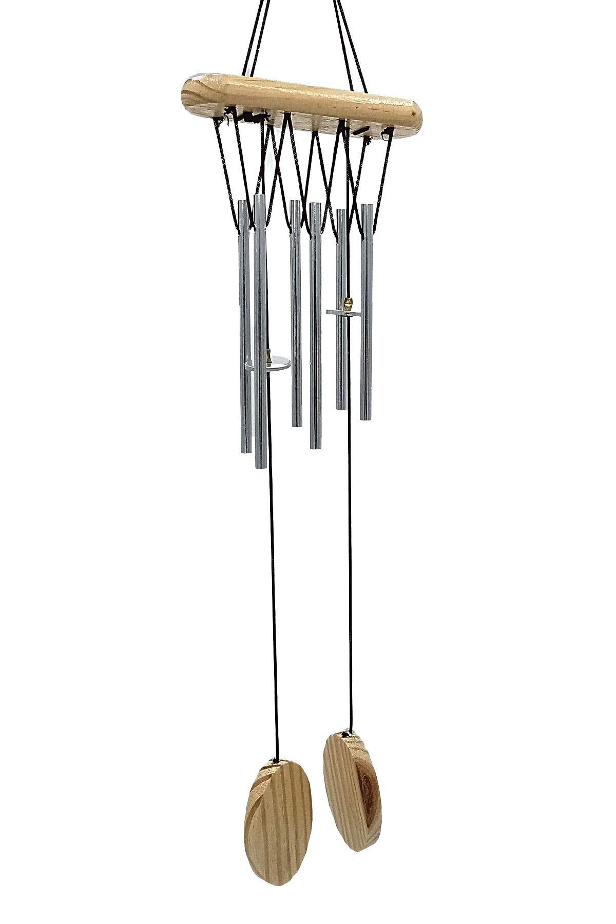 ÇinDünyadan HediyelerDNY-HD100380MT122Keskin Hediyelik Eşya Ve TekstilFeng Shui Metal ve Ahşap Rüzgar Çanı