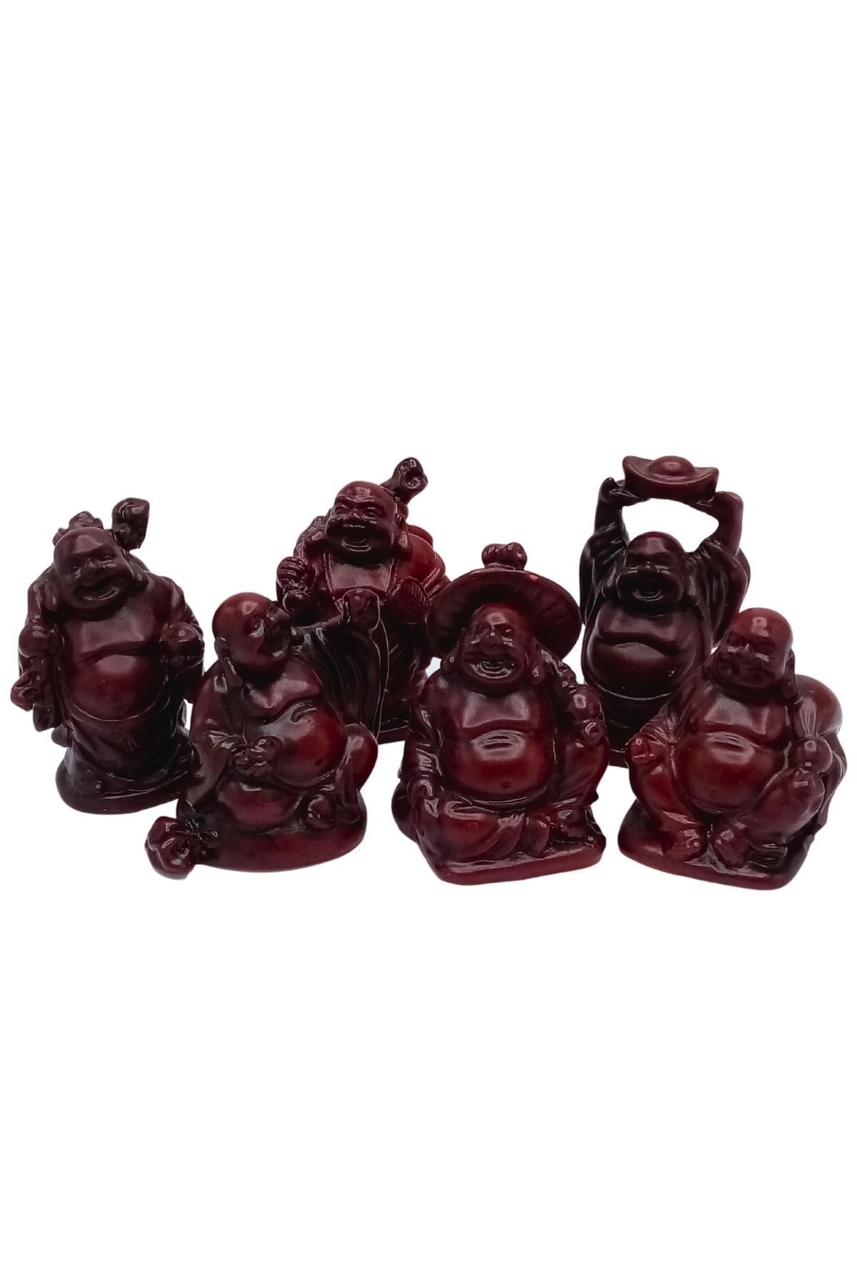 ÇinDünyadan HediyelerDNY-HD100526Keskin Hediyelik Eşya Ve TekstilReçine Altılı Buda Set Koleksiyonluk Hediye Kutusunda