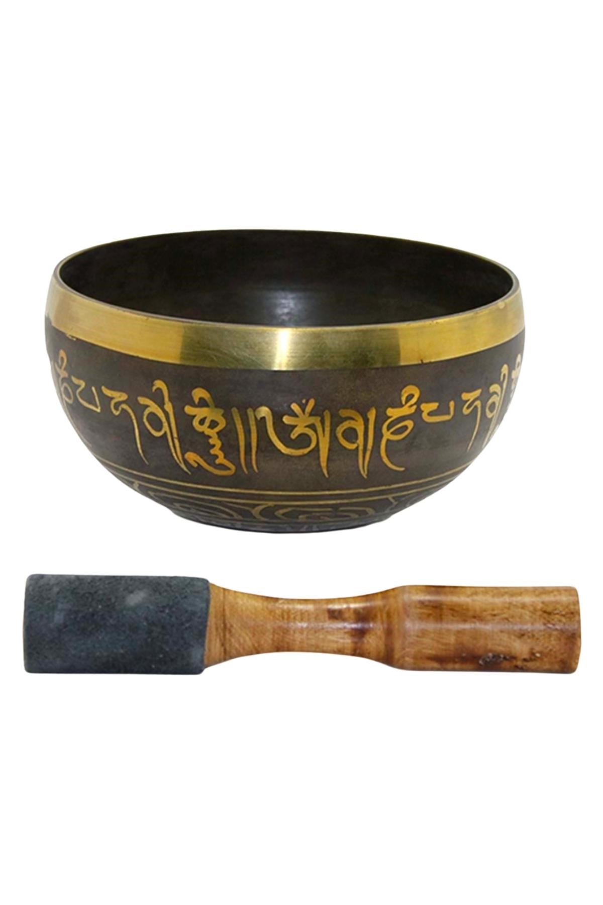 ÇinDünyadan HediyelerDNY-HDKSK197Keskin Hediyelik Eşya Ve TekstilMeditasyon Çanı Yoga Çanı Tibet Çanağı 18cm KSK197