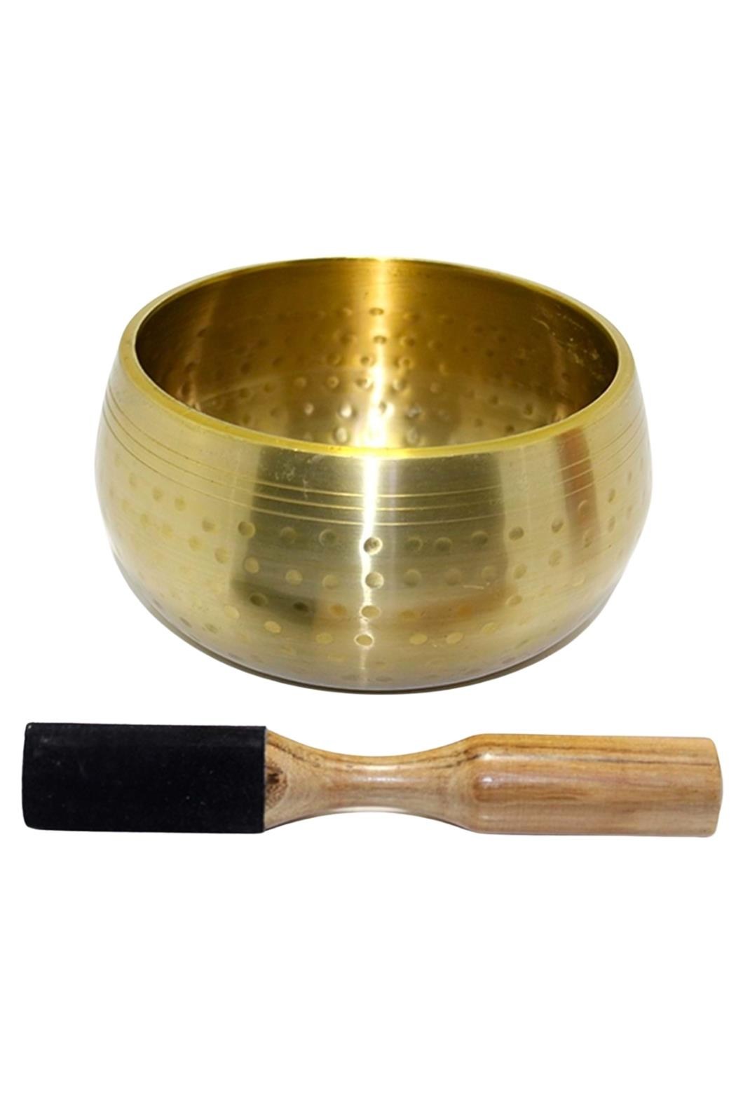 ÇinDünyadan HediyelerDNY-HDKSK287Keskin Hediyelik Eşya Ve TekstilPirinç Meditasyon Çanı 18cm KSK287