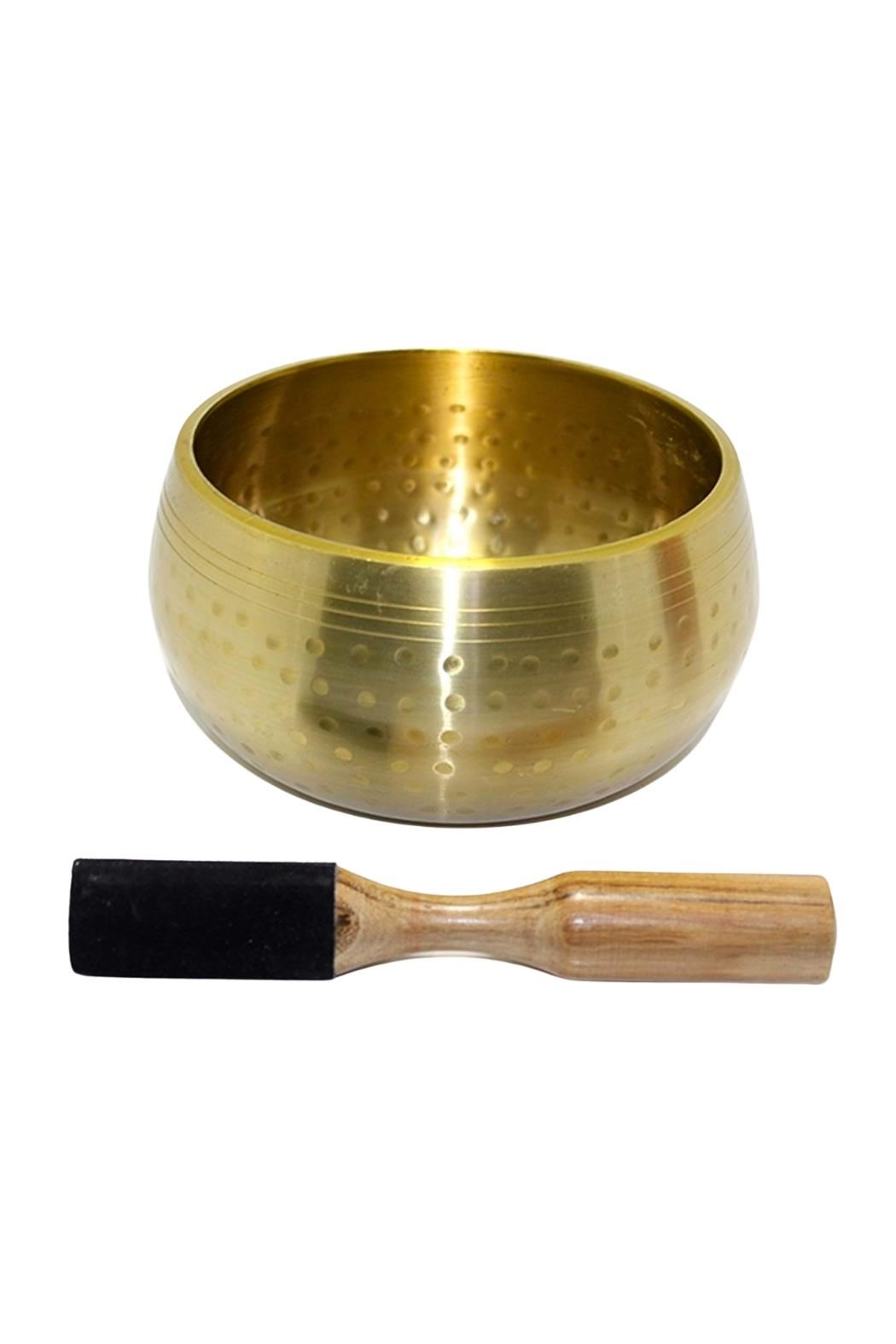 ÇinDünyadan HediyelerDNY-HDKSK290Keskin Hediyelik Eşya Ve TekstilPirinç Meditasyon Çanı 15cm KSK290