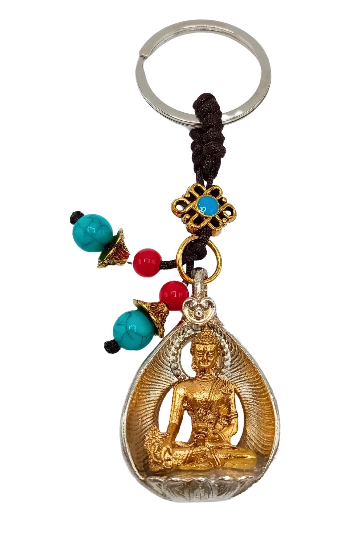 ÇinDünyadan HediyelerDNY-HDYKSKALK3362Keskin Hediyelik Eşya Ve TekstilFeng Shui Figür Buda Metal Anahtarlık No.4