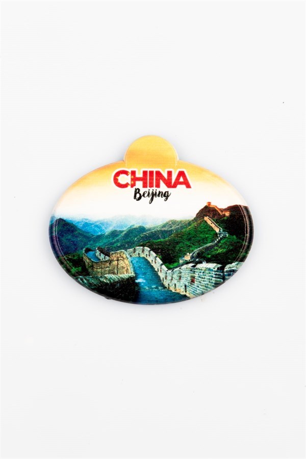 ÇinDünyadan HediyelerKRTSOVLMGNT-548Keskin Hediyelik Eşya Ve TekstilÇin Seddi Temalı Oval Magnet