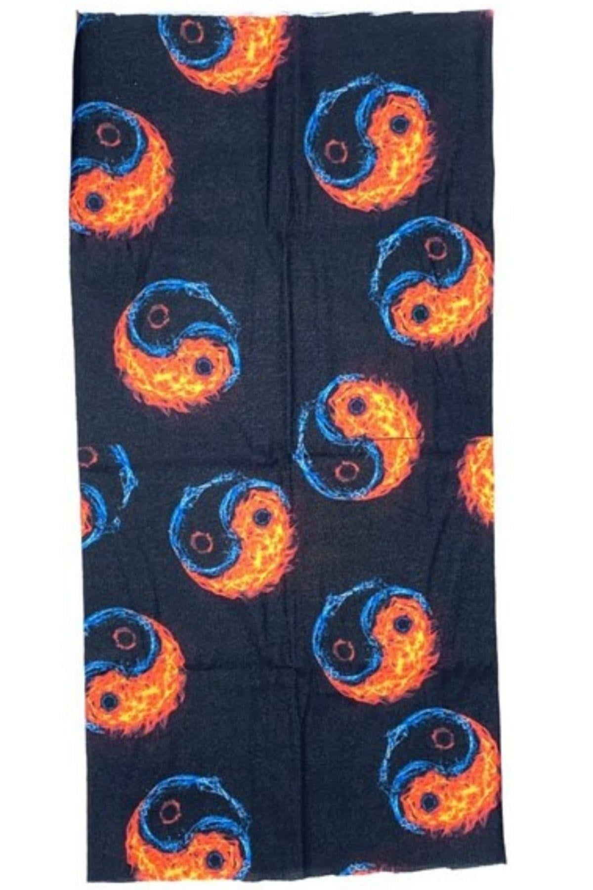 ÇinDünyadan HediyelerVOSBF-41Keskin Hediyelik Eşya Ve TekstilYin Yang Temalı Buff Boyunluk Bandana No:101