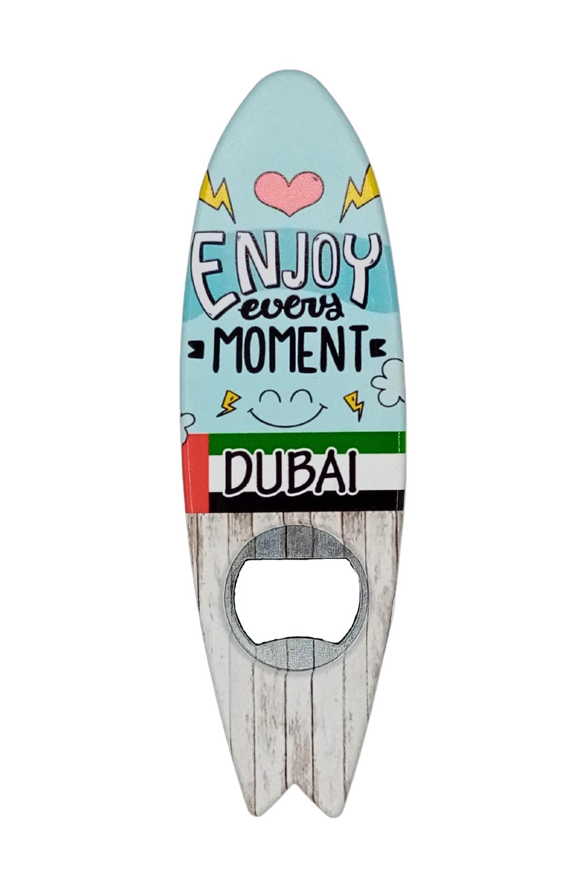 DubaiDünyadan HediyelerDNY-HD100968Keskin Hediyelik Eşya Ve TekstilDubai Temalı Magnet Sörf Açacak