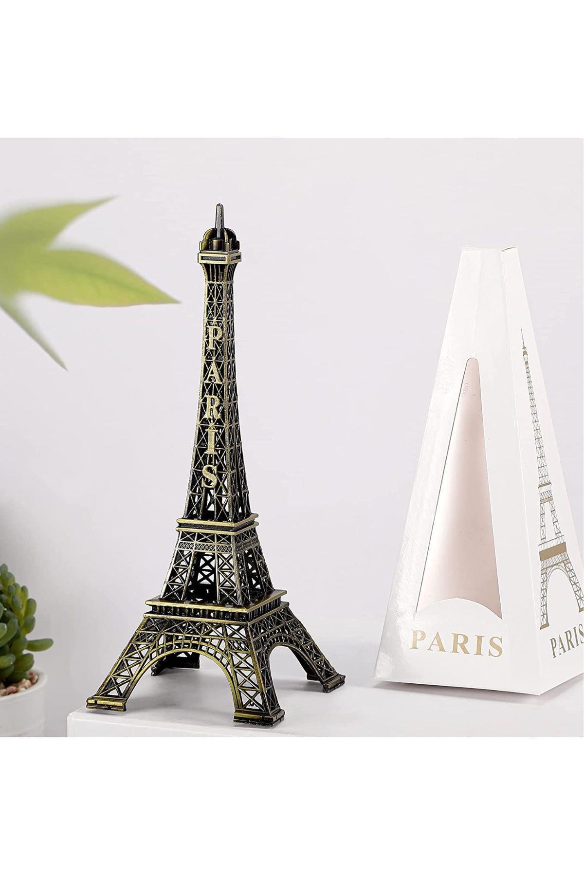 FransaDünyadan HediyelerDNY-HD100368Keskin Hediyelik Eşya Ve TekstilMinyatür Metal Eyfel Kulesi Dekoratif Biblo 13 cm