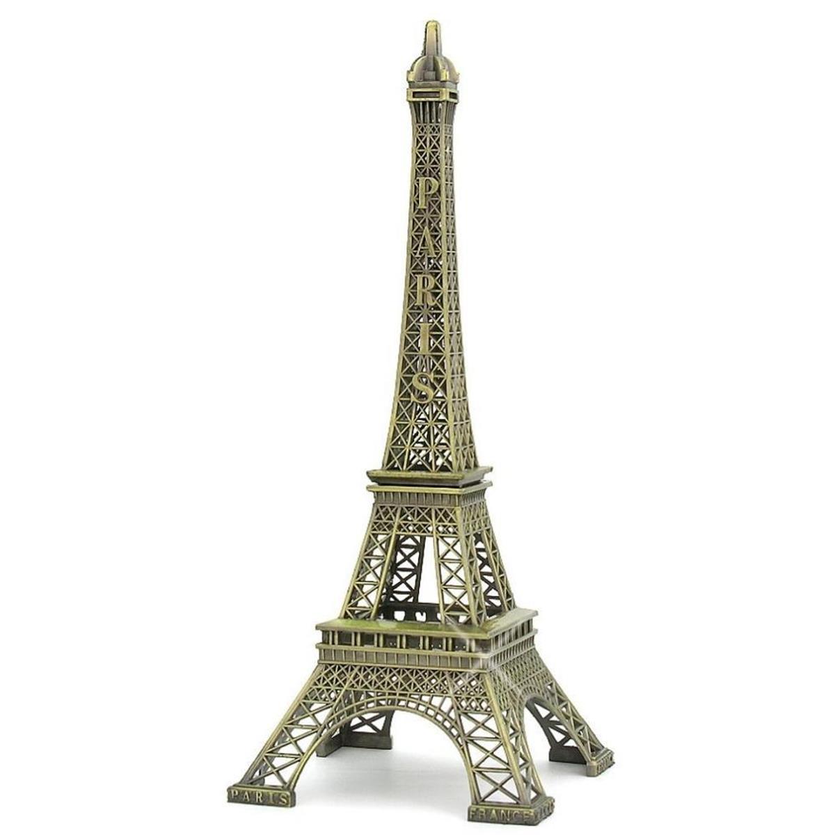 FransaDünyadan HediyelerDNY-HD100371Keskin Hediyelik Eşya Ve TekstilMinyatür Metal Eyfel Kulesi Dekoratif Biblo 25 cm