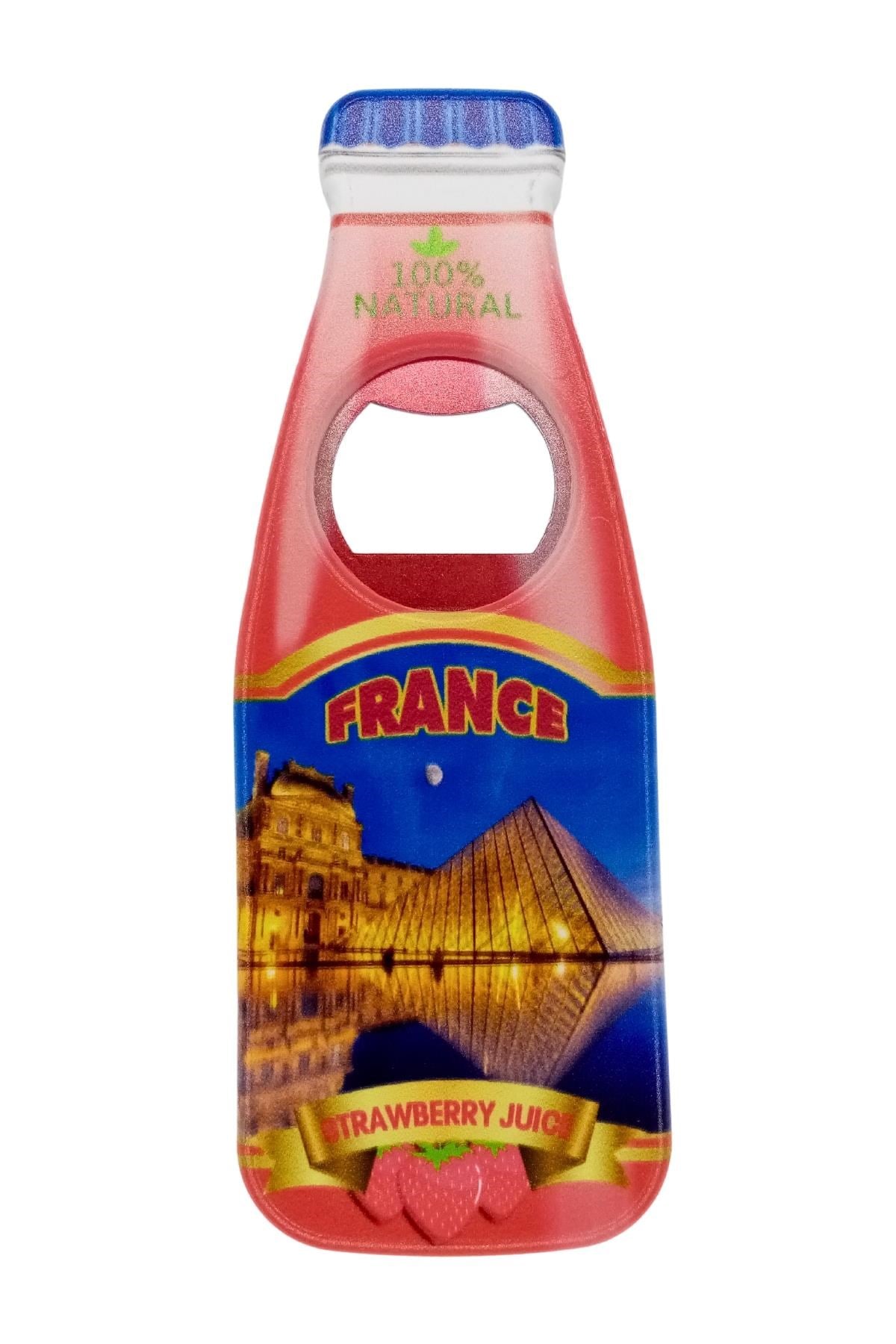 FransaDünyadan HediyelerDNY-HD101025Keskin Hediyelik Eşya Ve TekstilFransa Temalı Magnet Şişe Açacak