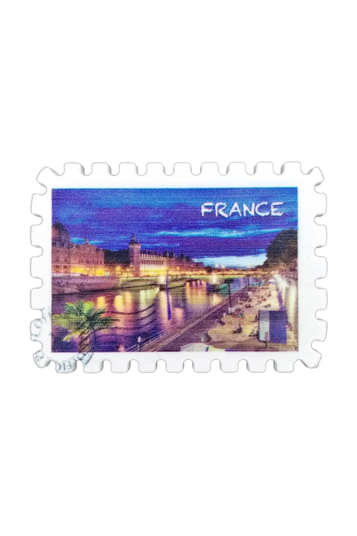 FransaDünyadan HediyelerDNY-HD101223Keskin Hediyelik Eşya Ve TekstilFransa Temalı Pul Magnet