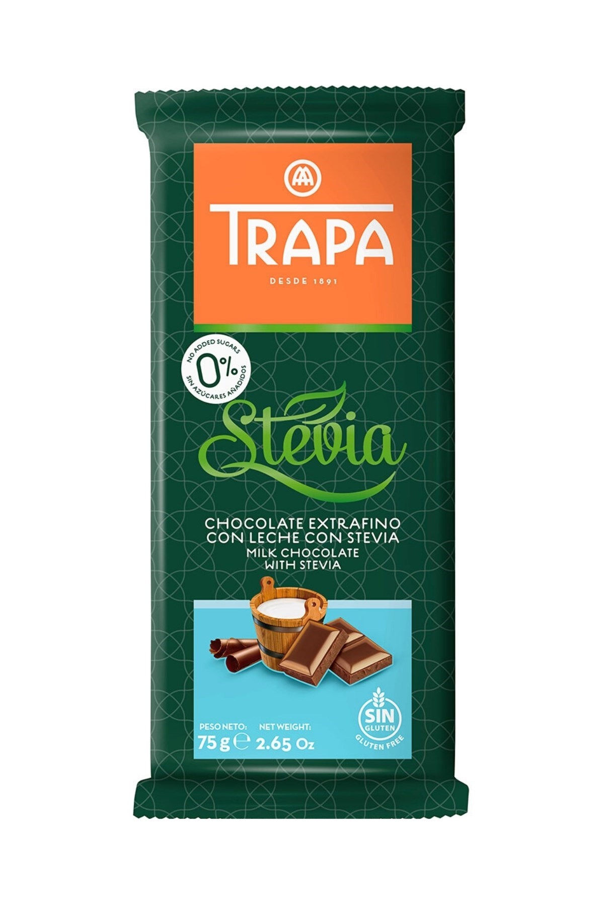 GıdaDünyadan HediyelerTsmd -026entegraEXCEL|26Trapa Sütlü Çikolata 75 gr İspanya