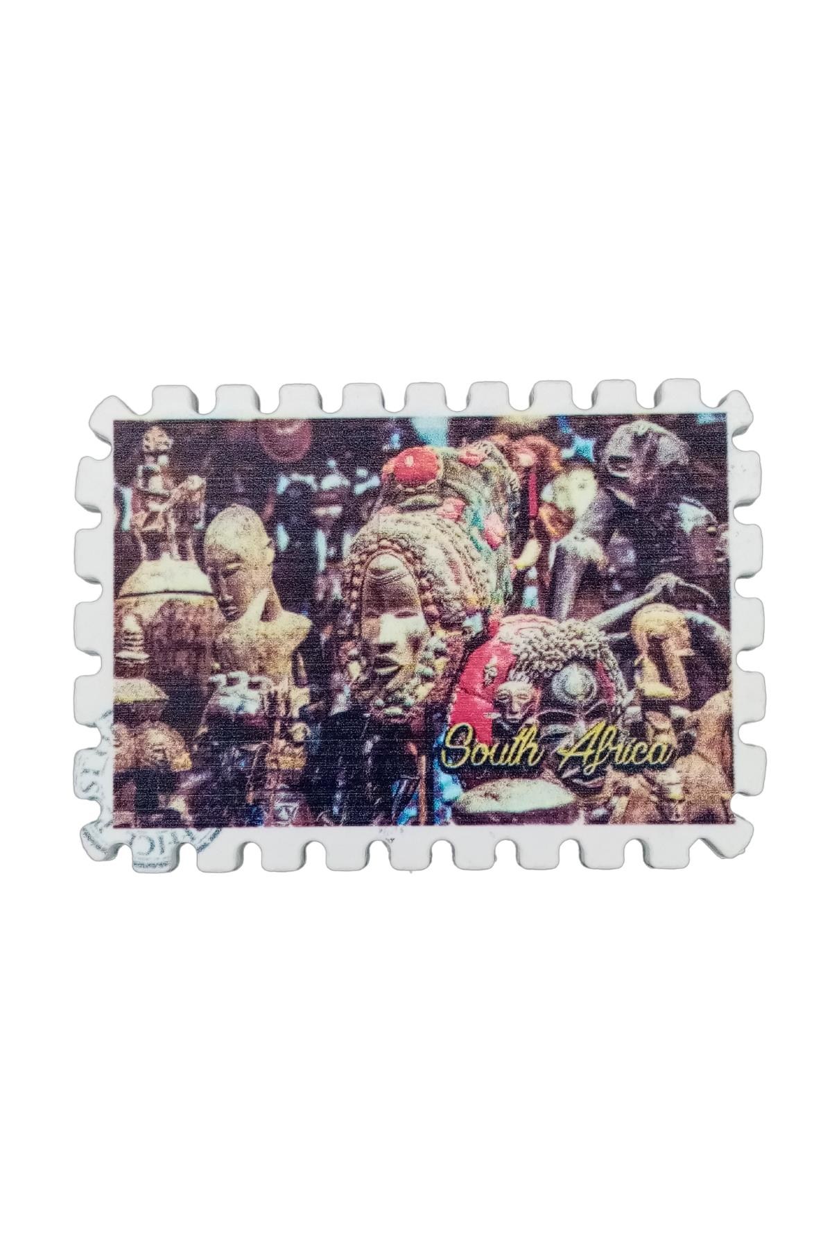 Güney Afrika CumhuriyetiDünyadan HediyelerDNY-HD101186Keskin Hediyelik Eşya Ve TekstilGüney Afrika Cumhuriyeti Temalı Pul Magnet