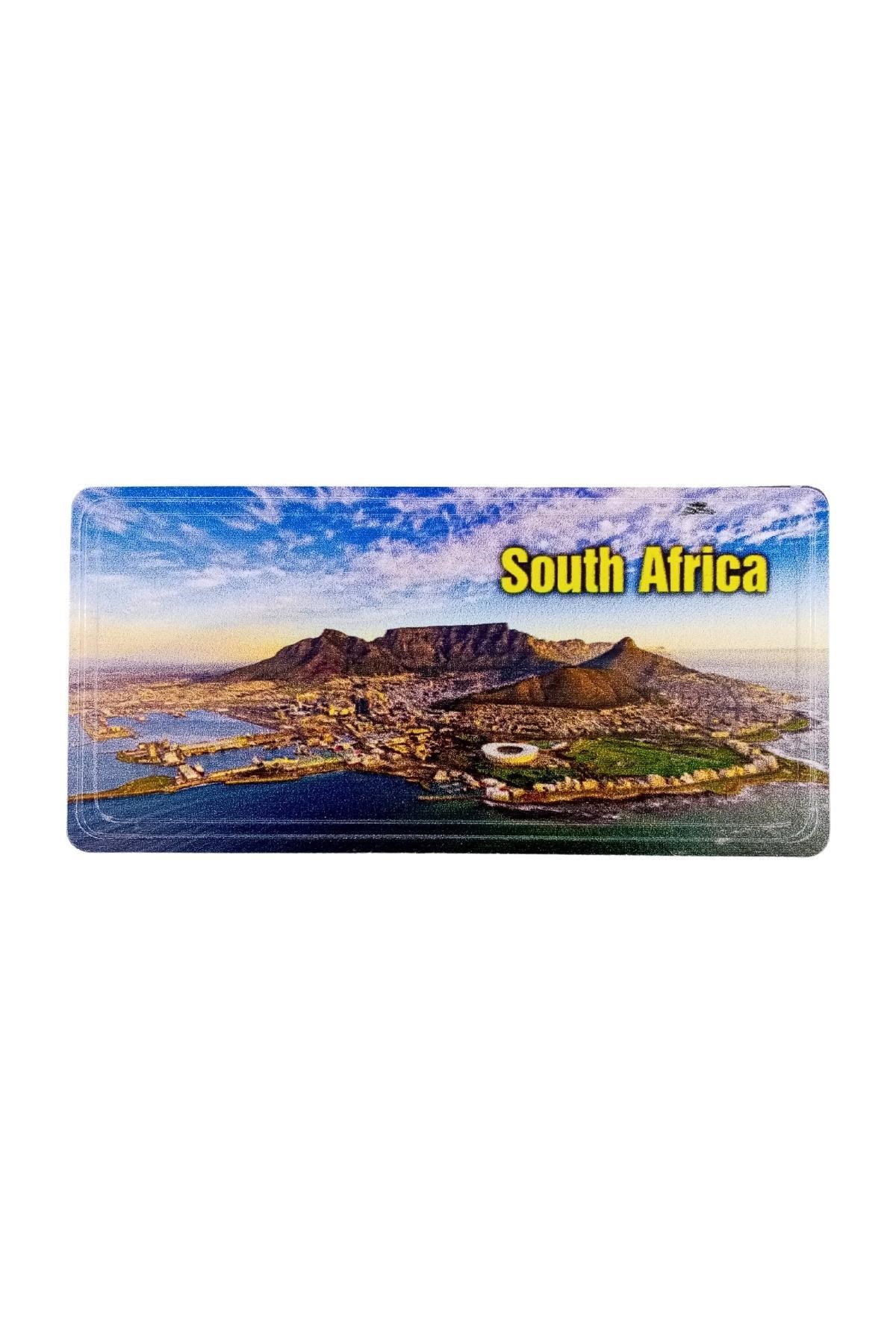 Güney Afrika CumhuriyetiDünyadan HediyelerDNY-HD101319Keskin Hediyelik Eşya Ve TekstilGüney Afrika Temalı Plaka Magnet