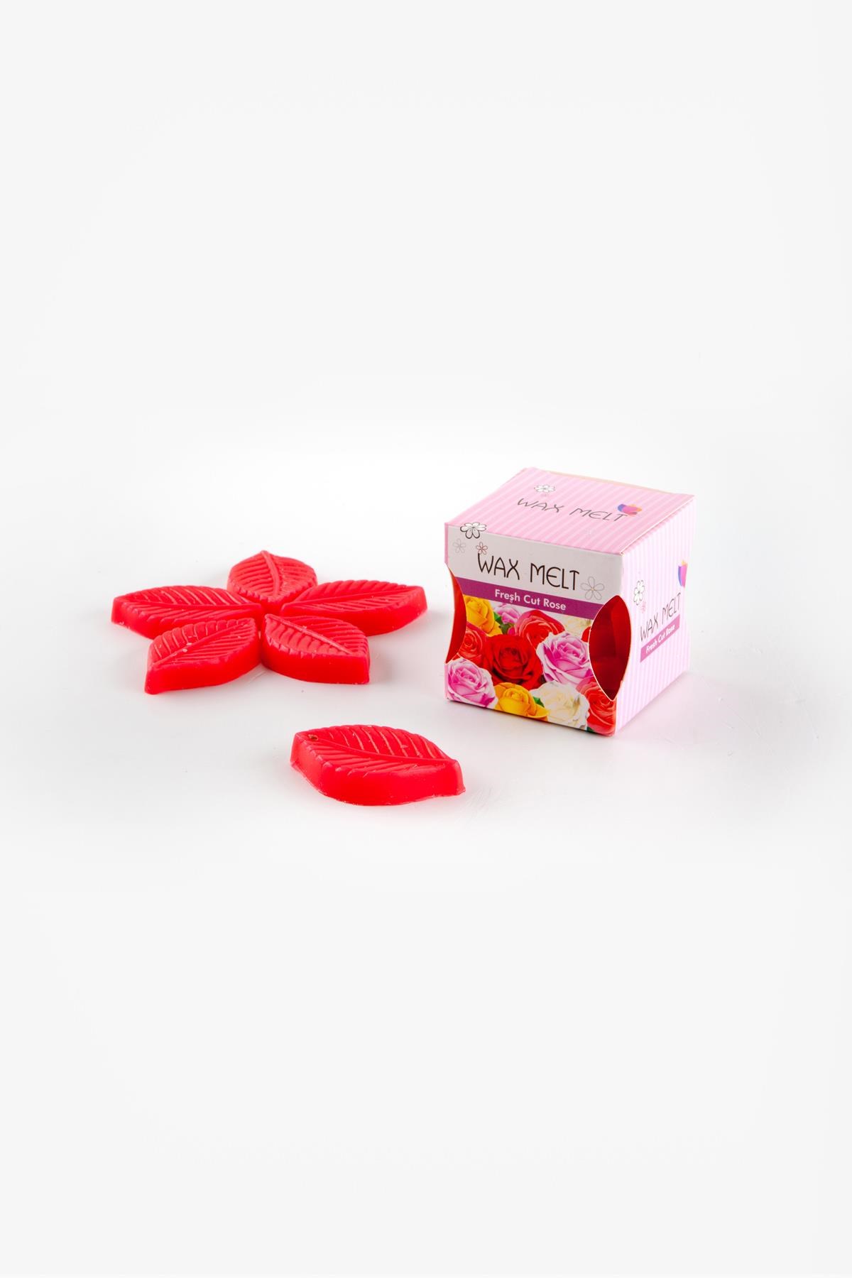 HindistanDünyadan HediyelerDNY-HD100151Keskin Hediyelik Eşya Ve TekstilWax Fresh Cut Rose Kokulu Eriyen Yaprak Mum 6 Adet