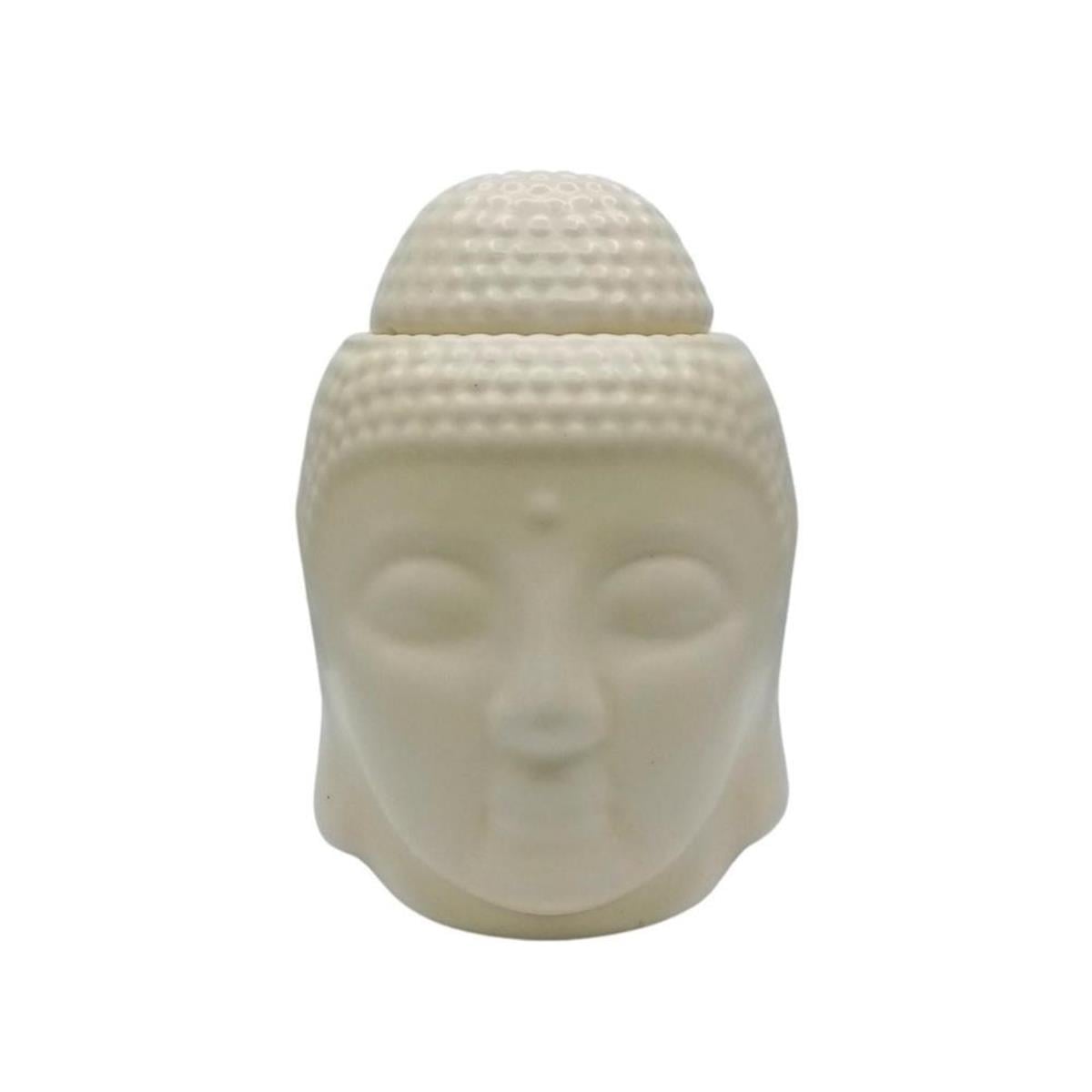 HindistanDünyadan HediyelerDNY-HD100482Keskin Hediyelik Eşya Ve TekstilSeramik Buda Buhurdanlık Krem Mat 13cm