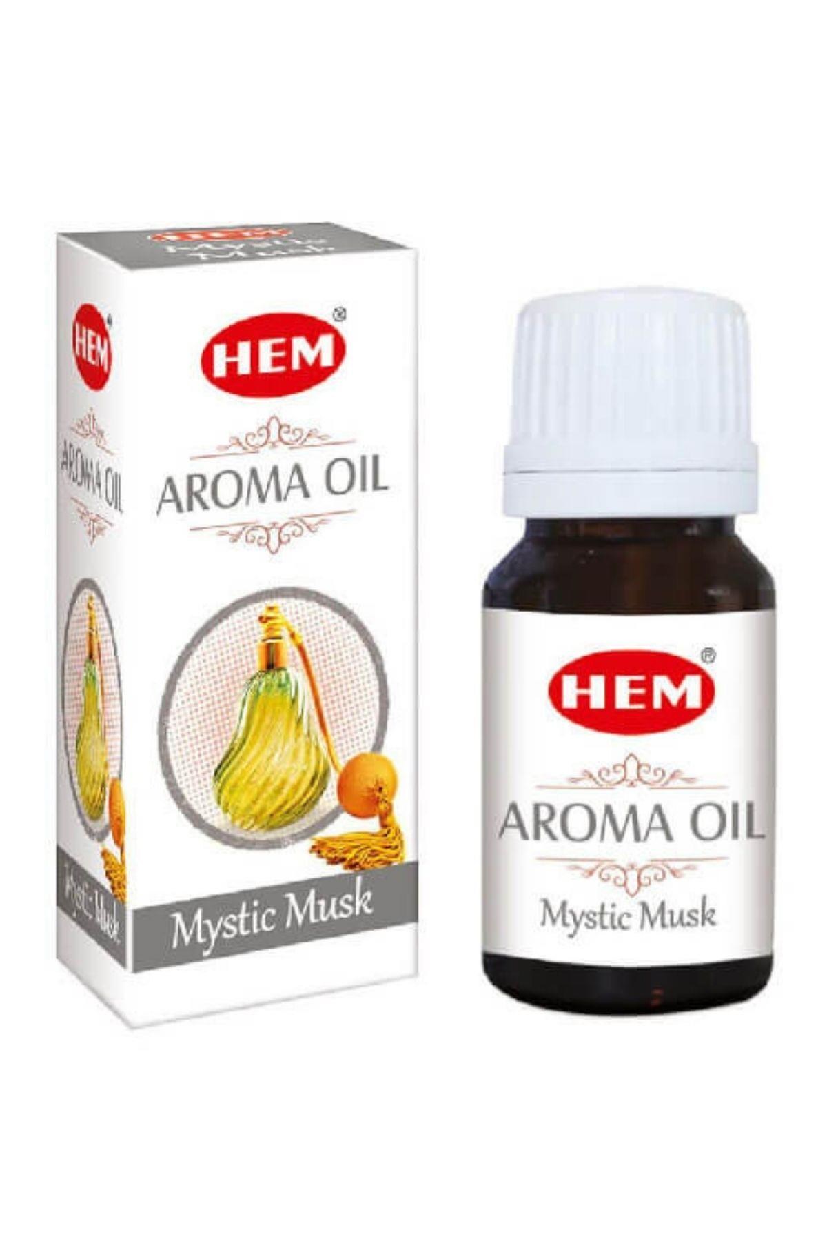 HindistanHEM4MNK-HM-06Keskin Hediyelik Eşya Ve TekstilHem Misk Aromalı Buhurdanlık Yağı Mystick Musk 10 ml