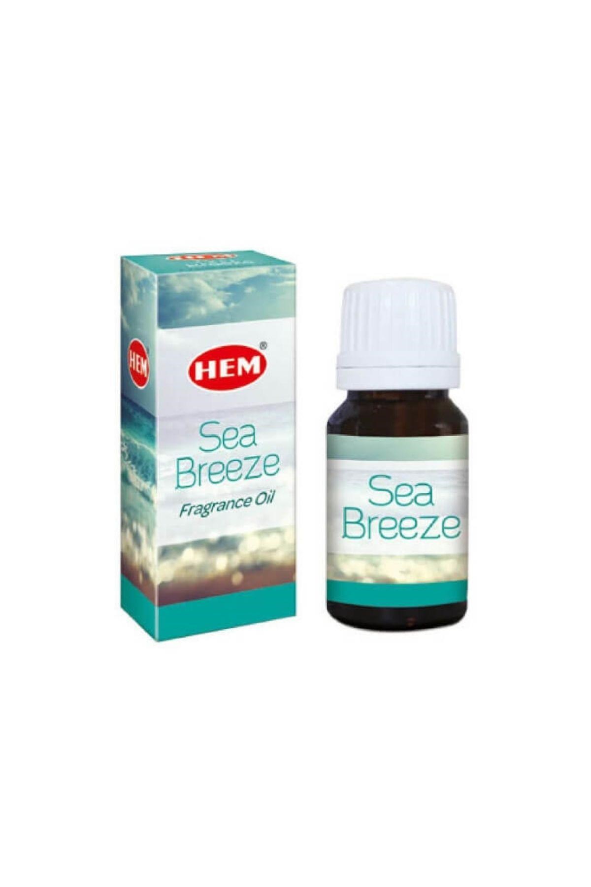 HindistanHEM4MNK-SP-07Keskin Hediyelik Eşya Ve TekstilHem Deniz Meltemi Aromalı Lüks Buhurdanlık Yağı Sea Breeze 10 ml