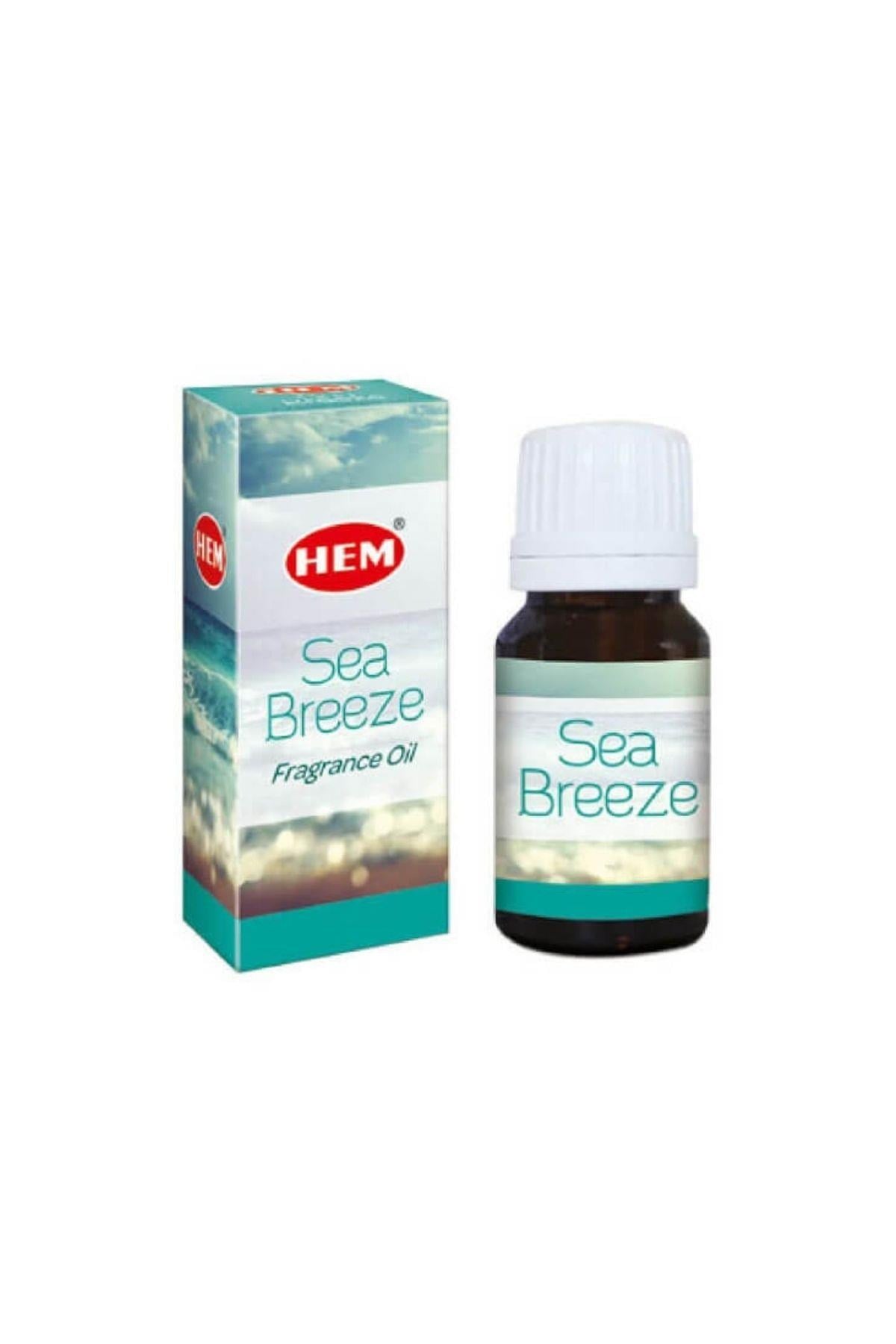 HindistanHEM4MNK-SP-07Keskin Hediyelik Eşya Ve TekstilHem Deniz Meltemi Aromalı Lüks Buhurdanlık Yağı Sea Breeze 10 ml