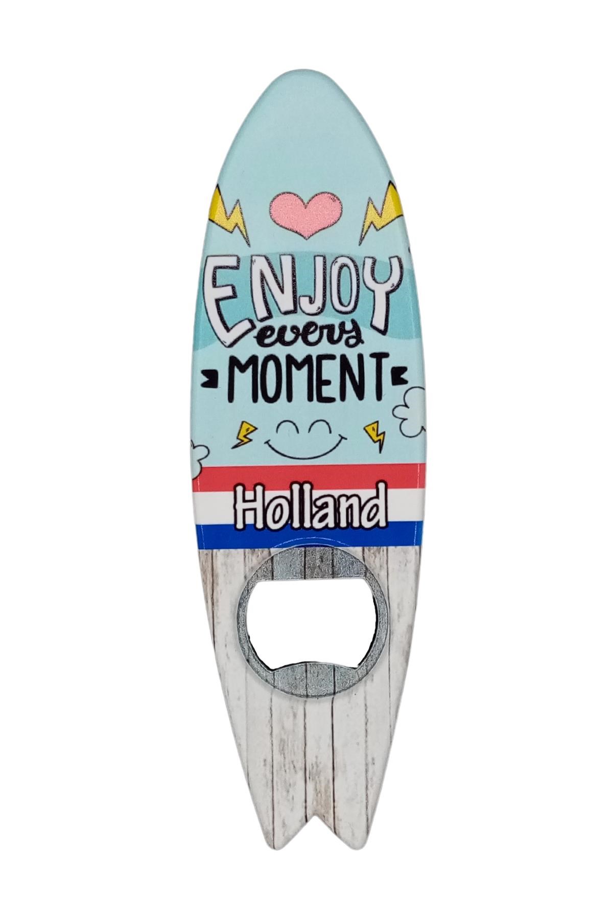 HollandaDünyadan HediyelerDNY-HD100997Keskin Hediyelik Eşya Ve TekstilHollanda Temalı Magnet Sörf Açacak