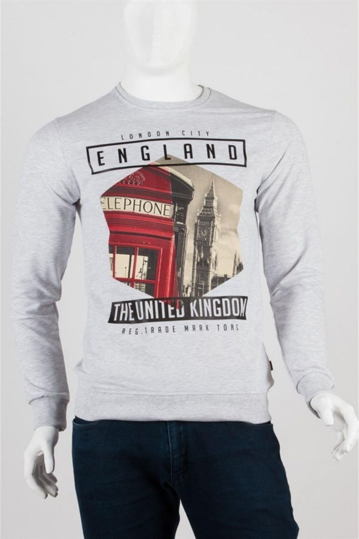 İngiltereDünyadan HediyelerDNY-HD100016Keskin Hediyelik Eşya Ve Tekstilİngiltere Unisex Pamuklu Slim Fit Sweatshirt Medium