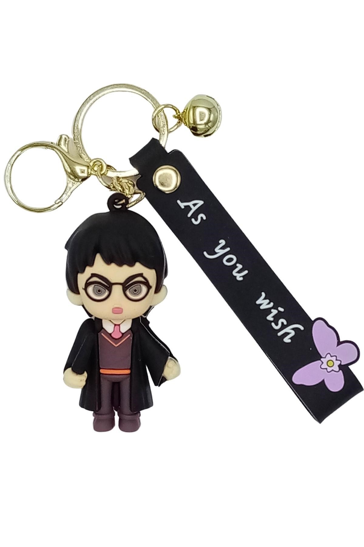 İngiltereDünyadan HediyelerDNY-HD100644Keskin Hediyelik Eşya Ve TekstilHarry Potter 3D Silikon Anahtarlık As You Wish Siyah