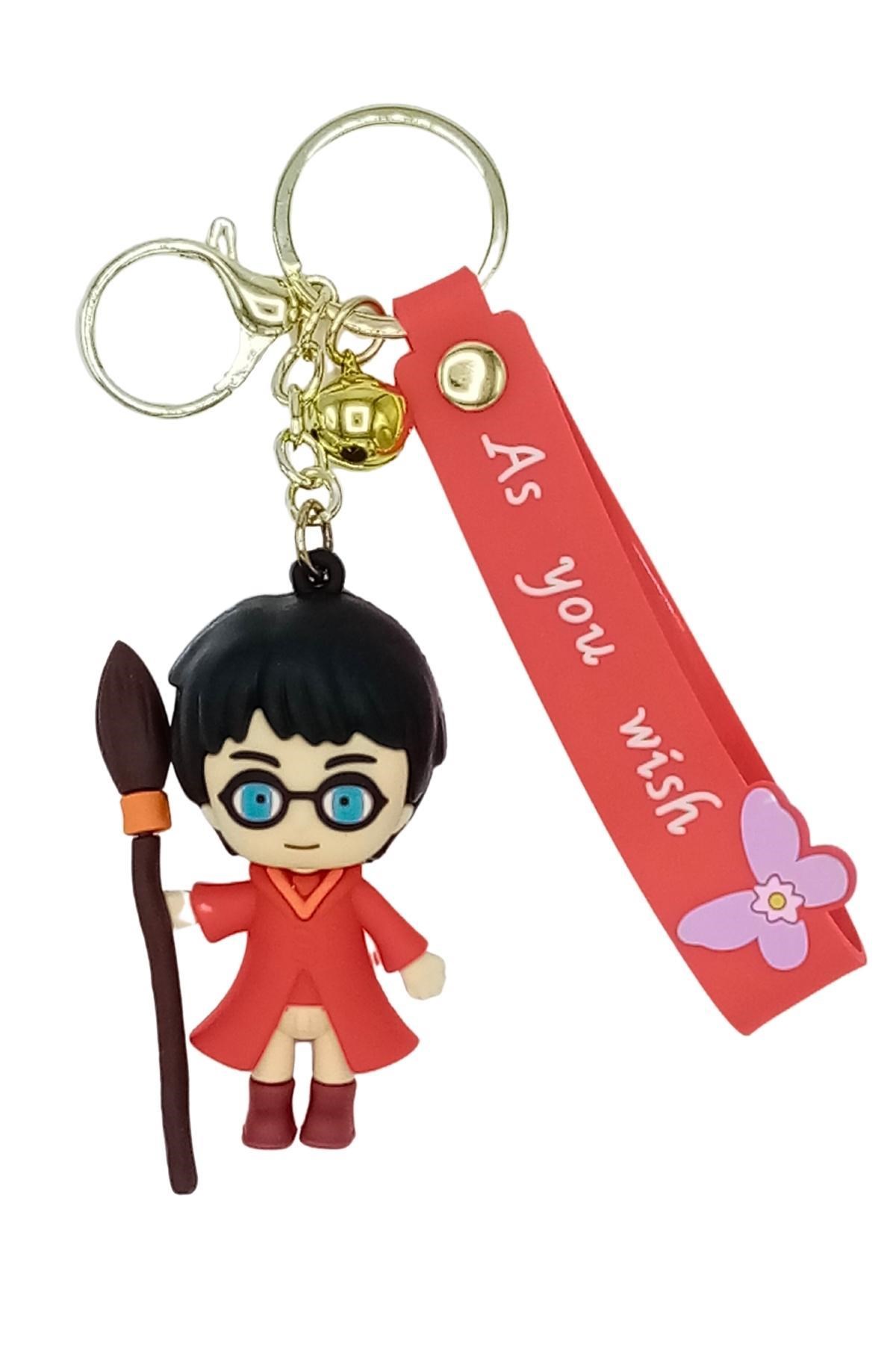İngiltereDünyadan HediyelerDNY-HD100642Keskin Hediyelik Eşya Ve TekstilHarry Potter 3D Silikon Anahtarlık As You Wish Kırmızı