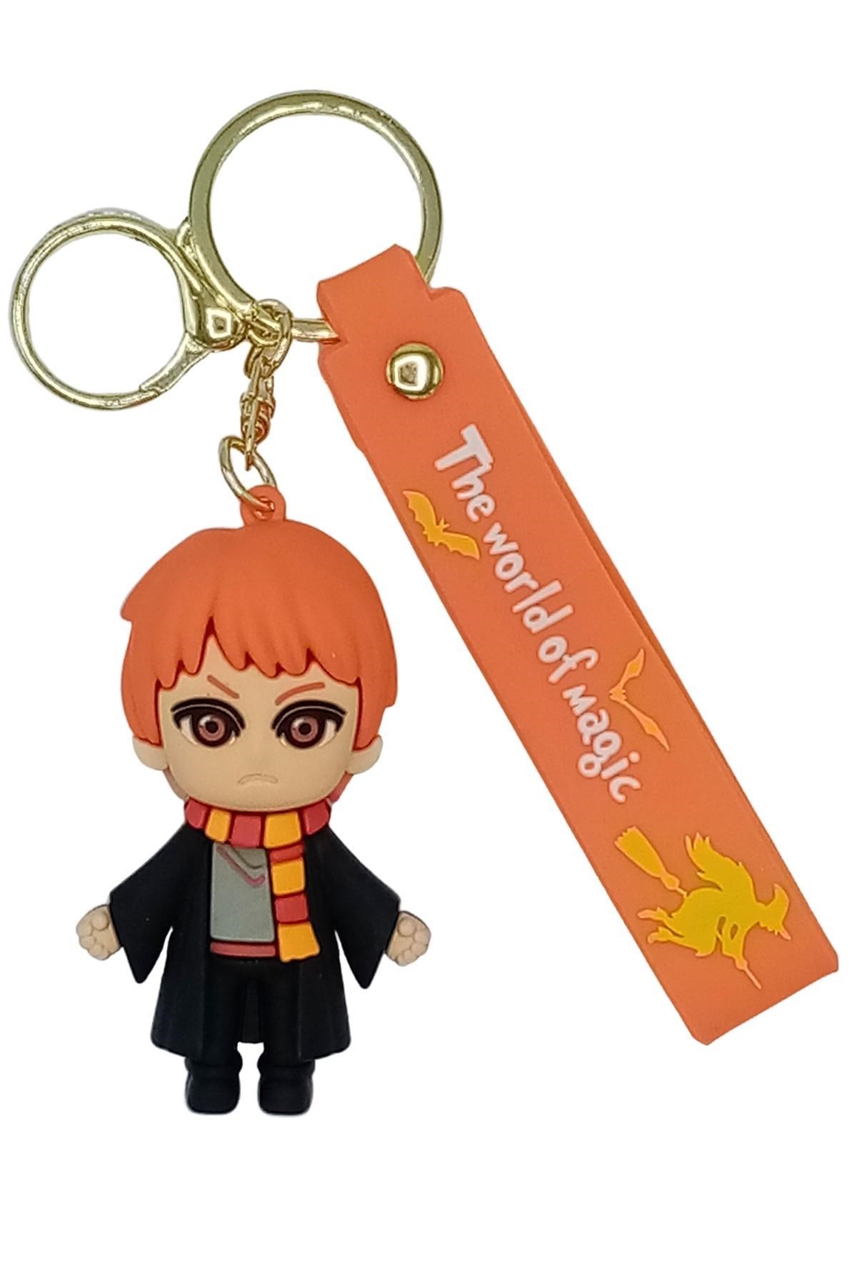İngiltereDünyadan HediyelerDNY-HD100648Keskin Hediyelik Eşya Ve TekstilHarry Potter Ron 3D Silikon Anahtarlık No.1