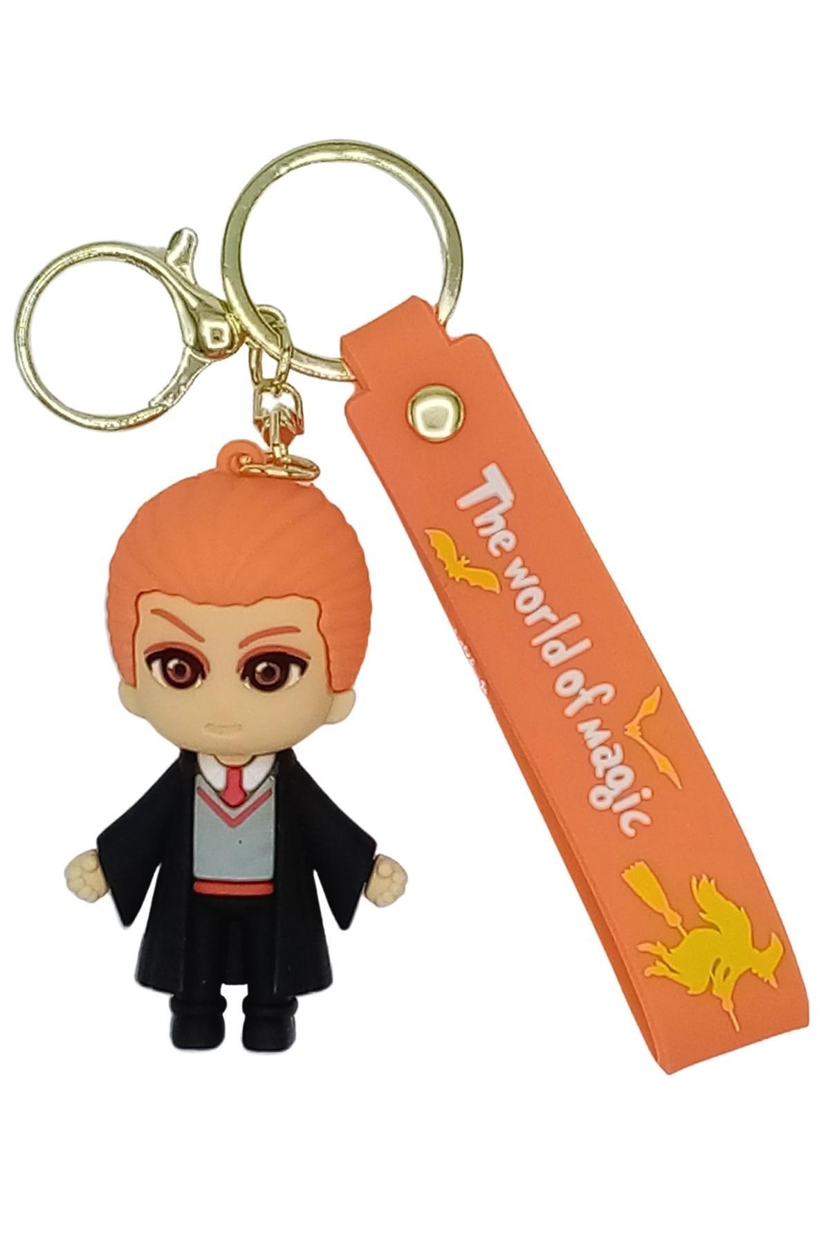 İngiltereDünyadan HediyelerDNY-HD100649Keskin Hediyelik Eşya Ve TekstilHarry Potter Ron 3D Silikon Anahtarlık No.2