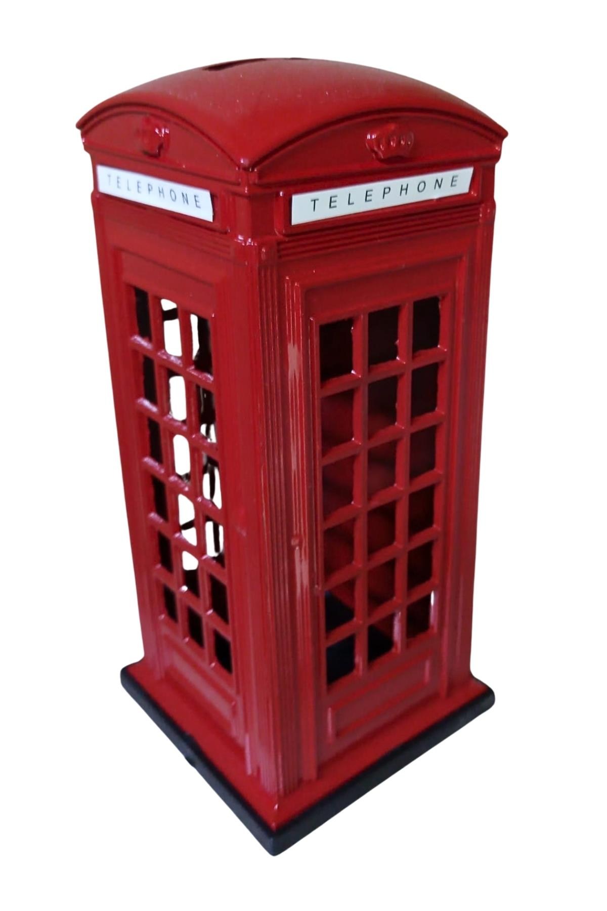 İngiltereDünyadan HediyelerKMBR-001Keskin Hediyelik Eşya Ve TekstilLondon Telefon Kulübesi Metal Kumbara Küçük Boy 12x6cm