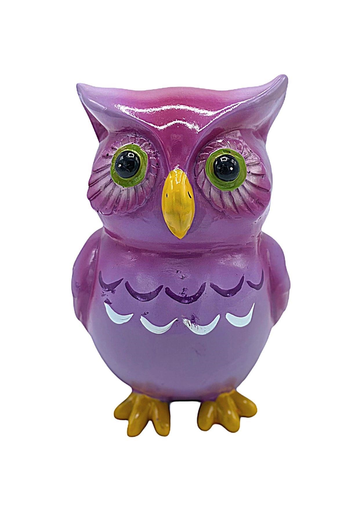 İngiltereDünyadan HediyelerOWL-737901Keskin Hediyelik Eşya Ve TekstilPolyester Kumbara Baykuş Lila