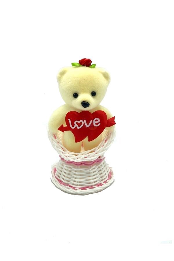 İngiltereDünyadan HediyelerSAG.086.30654Keskin Hediyelik Eşya Ve TekstilSepette Ayı Aşk Temalı