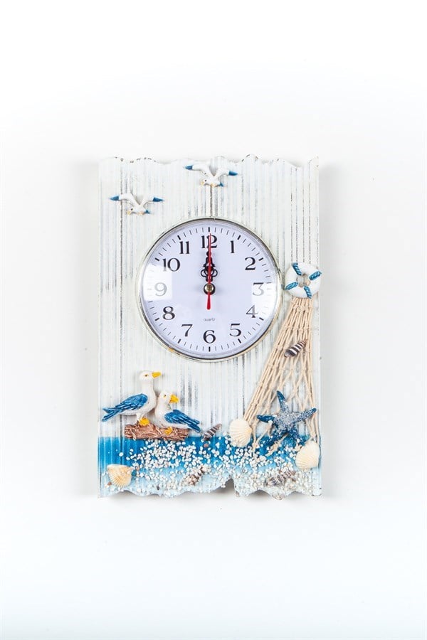 İspanyaDünyadan HediyelerAHŞ-MRNST-017Keskin Hediyelik Eşya Ve TekstilMarin Ahşap Duvar Saati