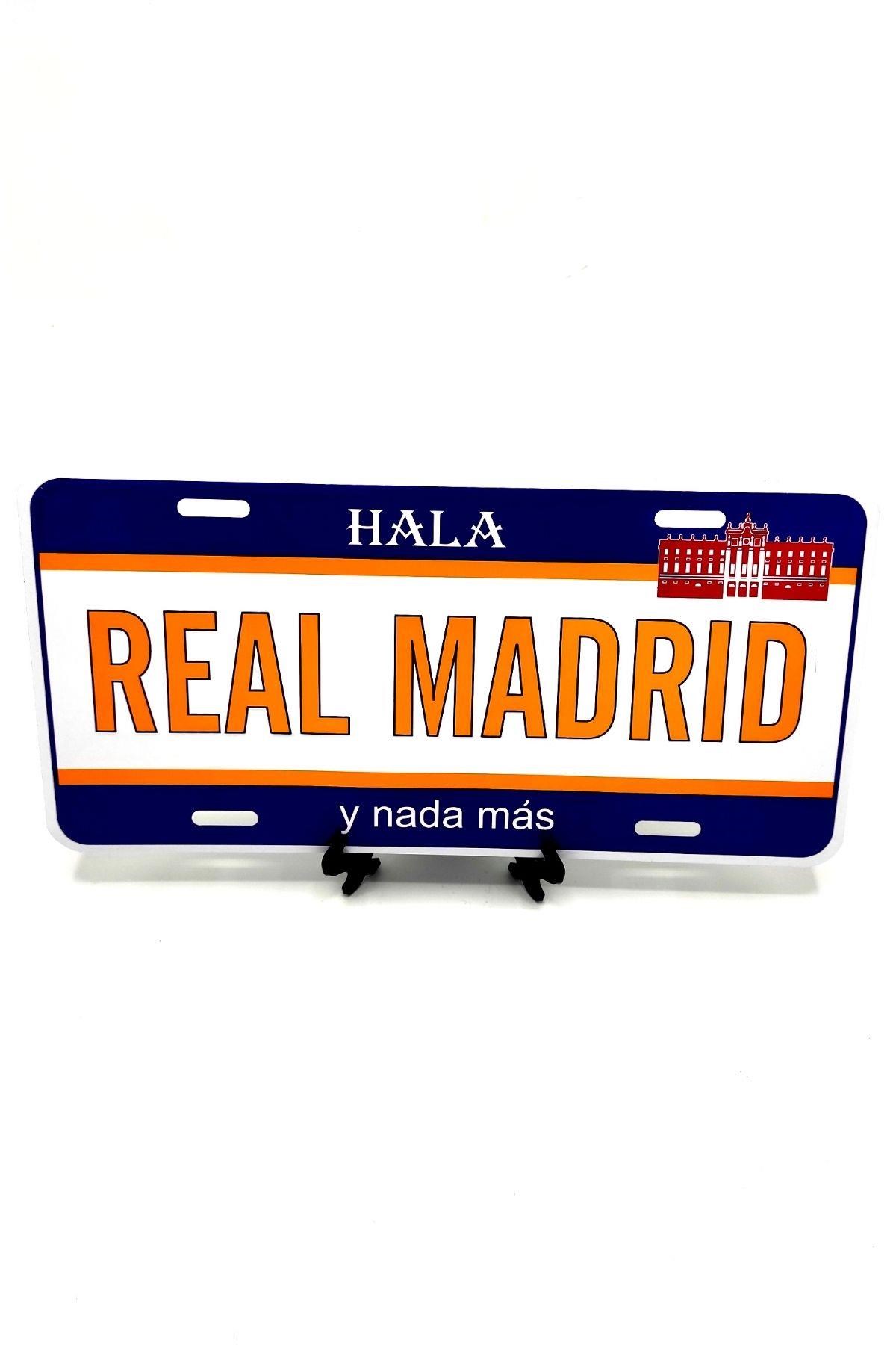 İspanyaDünyadan HediyelerDNY-HD100117Keskin Hediyelik Eşya Ve TekstilDekoratif Plaka Real Madrid