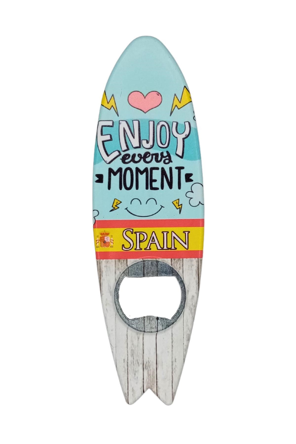 İspanyaDünyadan HediyelerDNY-HD100978Keskin Hediyelik Eşya Ve Tekstilİspanya Temalı Magnet Sörf Açacak