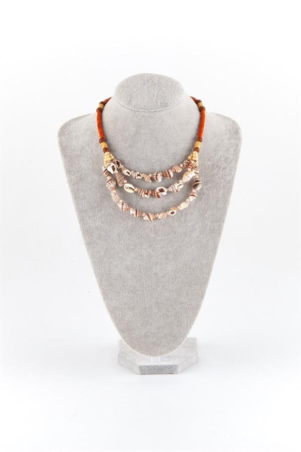 İspanyaDünyadan HediyelerKLYVS100133Keskin Hediyelik Eşya Ve TekstilDeniz Kabuğu Babylonia Areolata Kolye