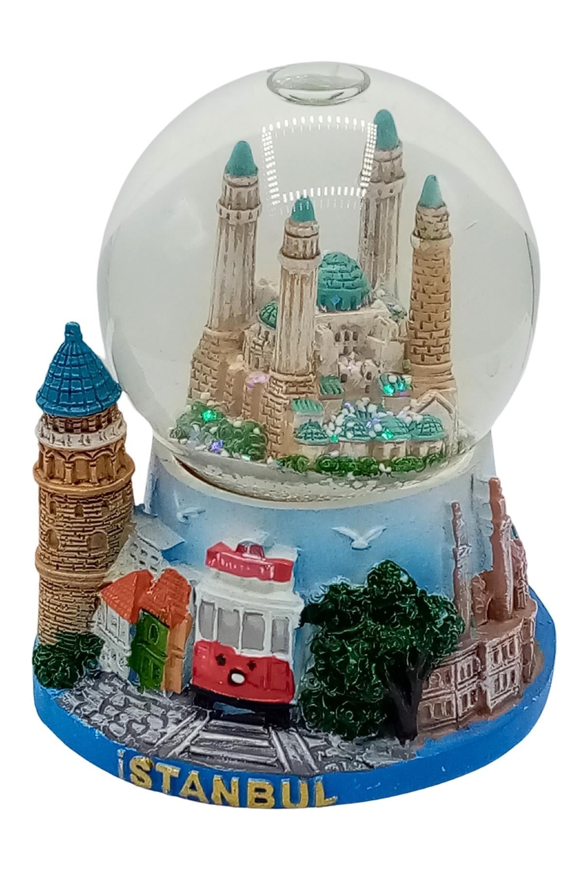 İstanbulDünyadan HediyelerDNY-HD101403Keskin Hediyelik Eşya Ve TekstilYöresel Kar Küresi İstanbul Ayasofya Camii 9.5 cm
