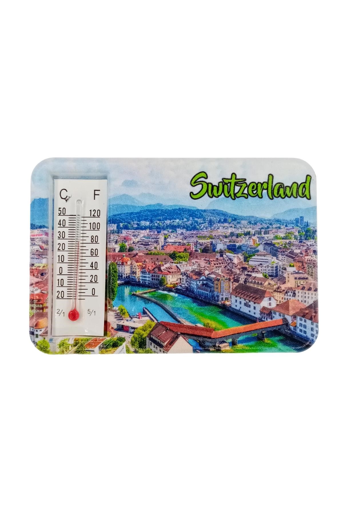 İsviçreDünyadan HediyelerDNY-HD101143Keskin Hediyelik Eşya Ve Tekstilİsviçre Temalı Dereceli Magnet