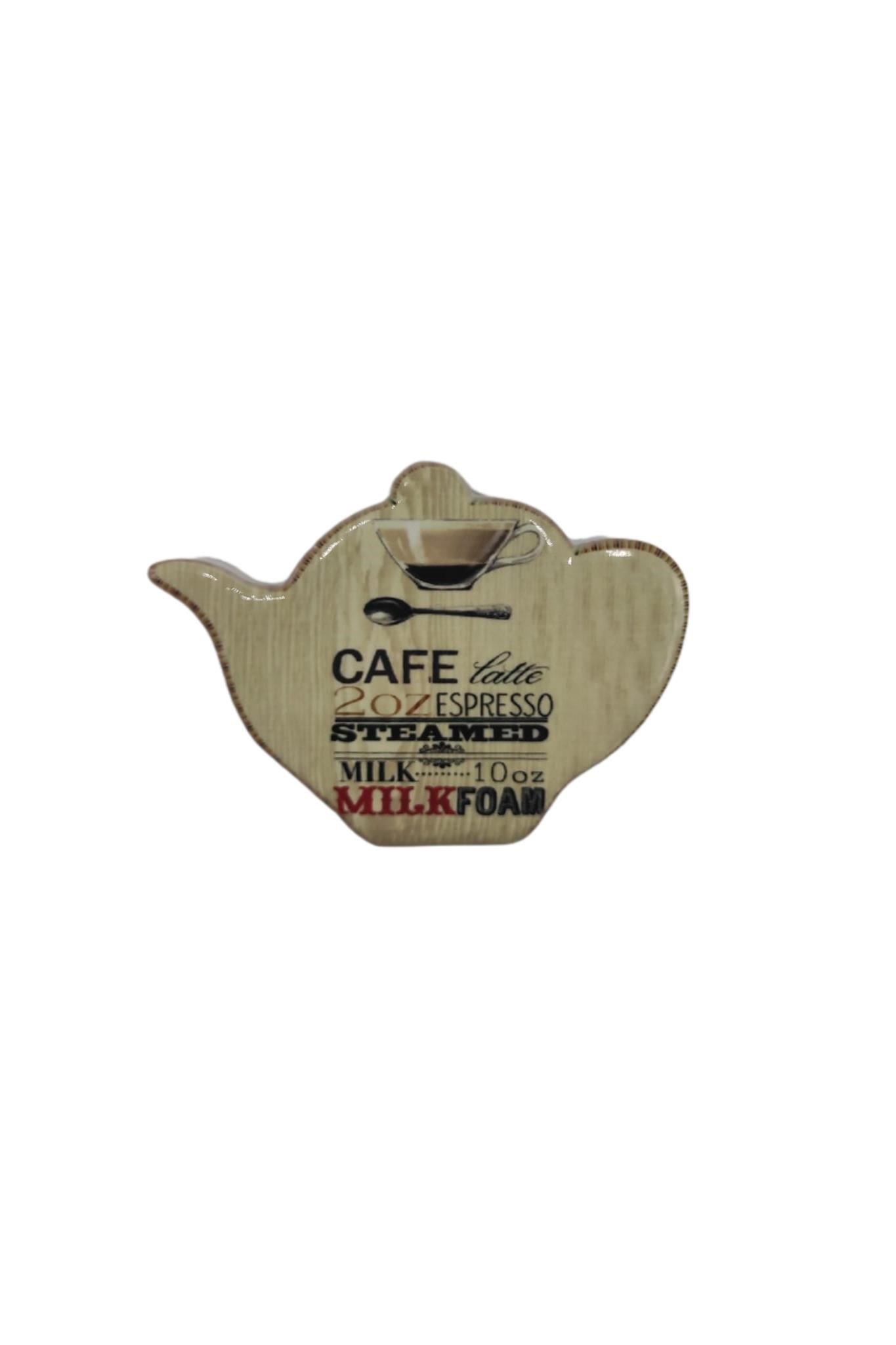 İtalyaDünyadan HediyelerDNY-HD100145Keskin Hediyelik Eşya Ve TekstilCafe Latte 2oz Espresso Temalı Buzdolabı Magneti