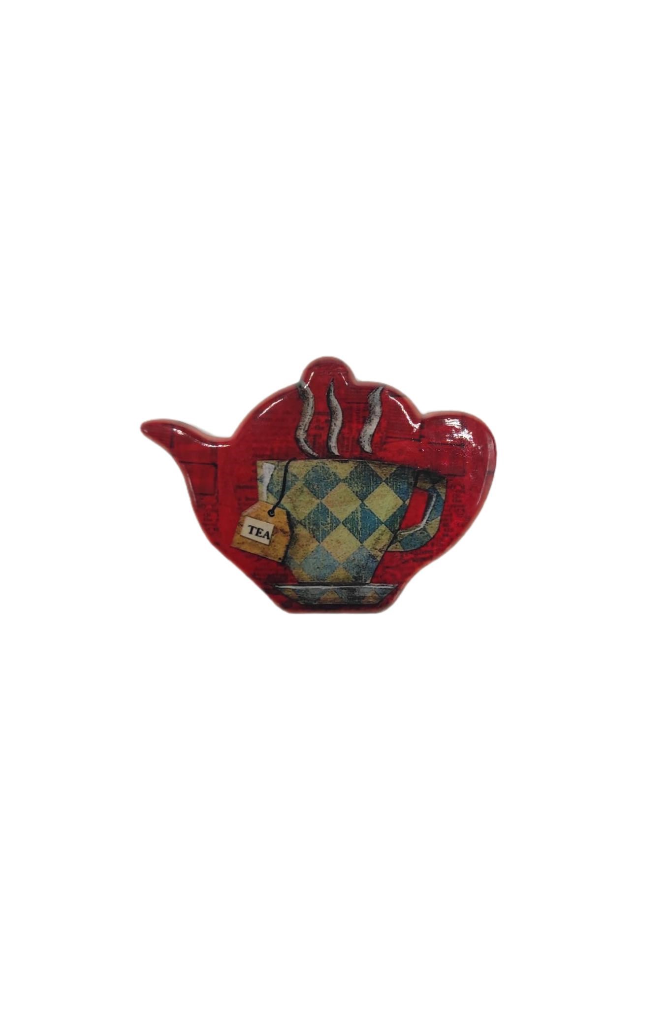 İtalyaDünyadan HediyelerDNY-HD100147Keskin Hediyelik Eşya Ve TekstilTea Temalı Buzdolabı Magneti