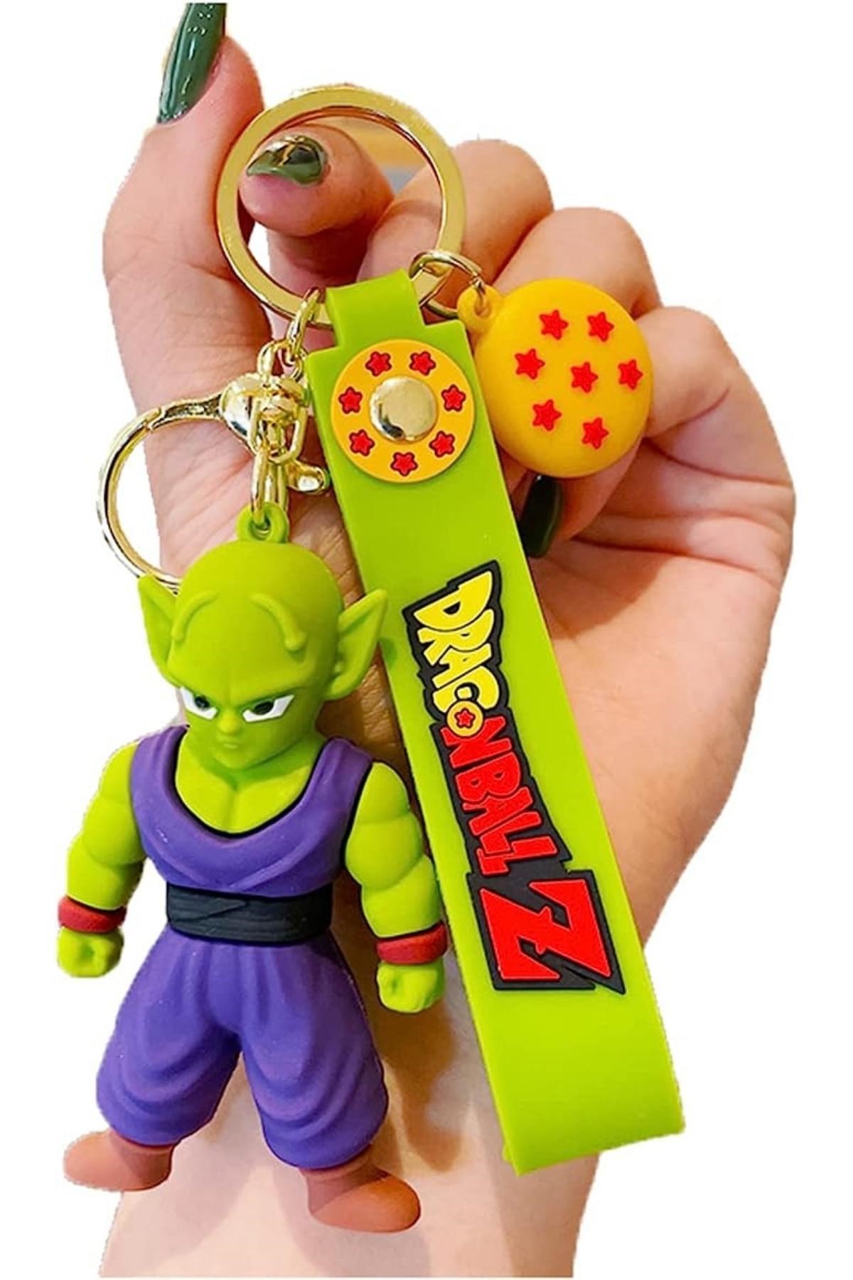 JaponyaDünyadan HediyelerDNY-HD100656Keskin Hediyelik Eşya Ve TekstilAnime Dragon Ball Z Ejderha Topu Piccolo 3D Silikon Anahtarlık