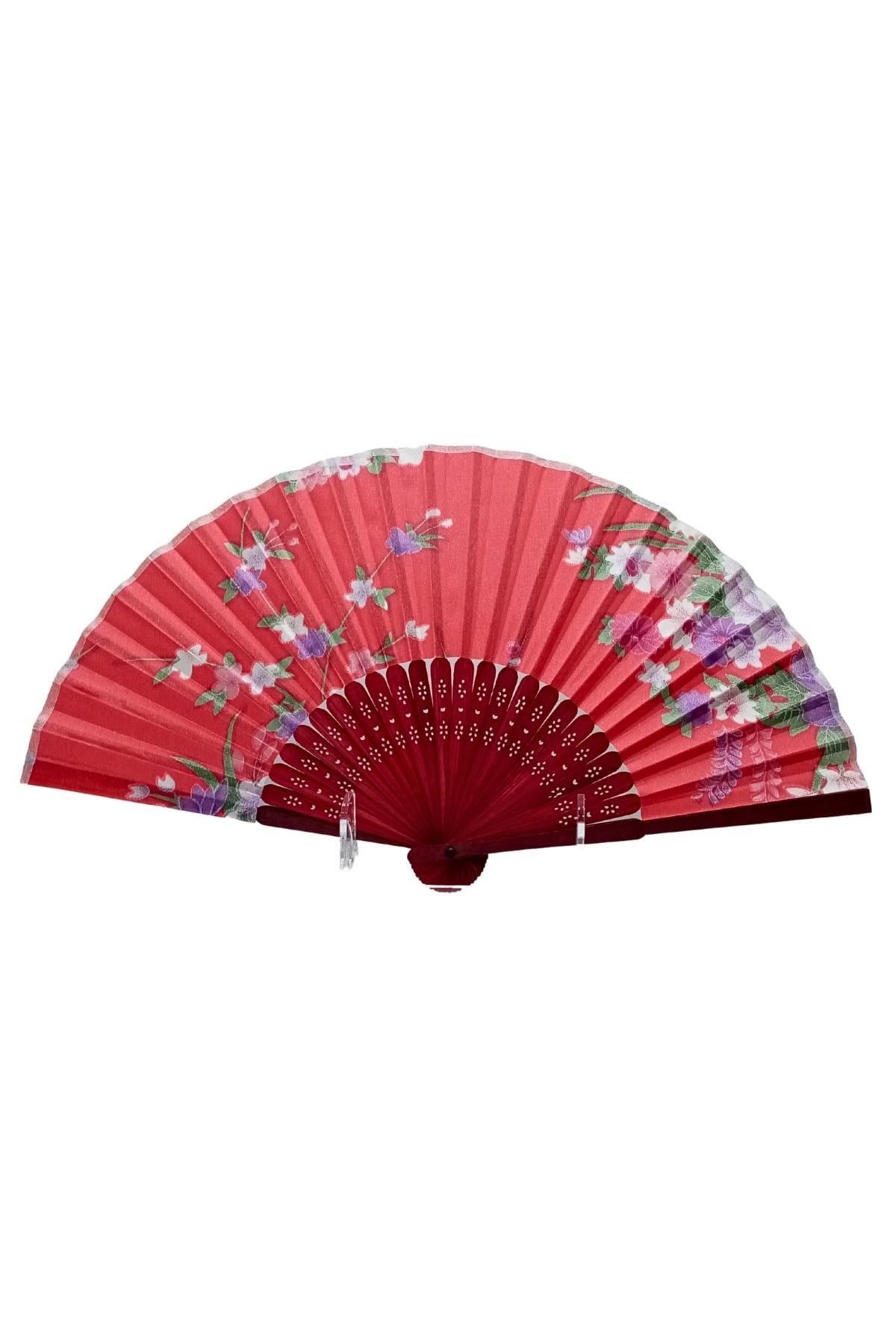 JaponyaDünyadan HediyelerDNY-HD100705Keskin Hediyelik Eşya Ve TekstilJapon Bambu Kumaş Yelpaze Çanta Boy Stant Hediyeli No.23