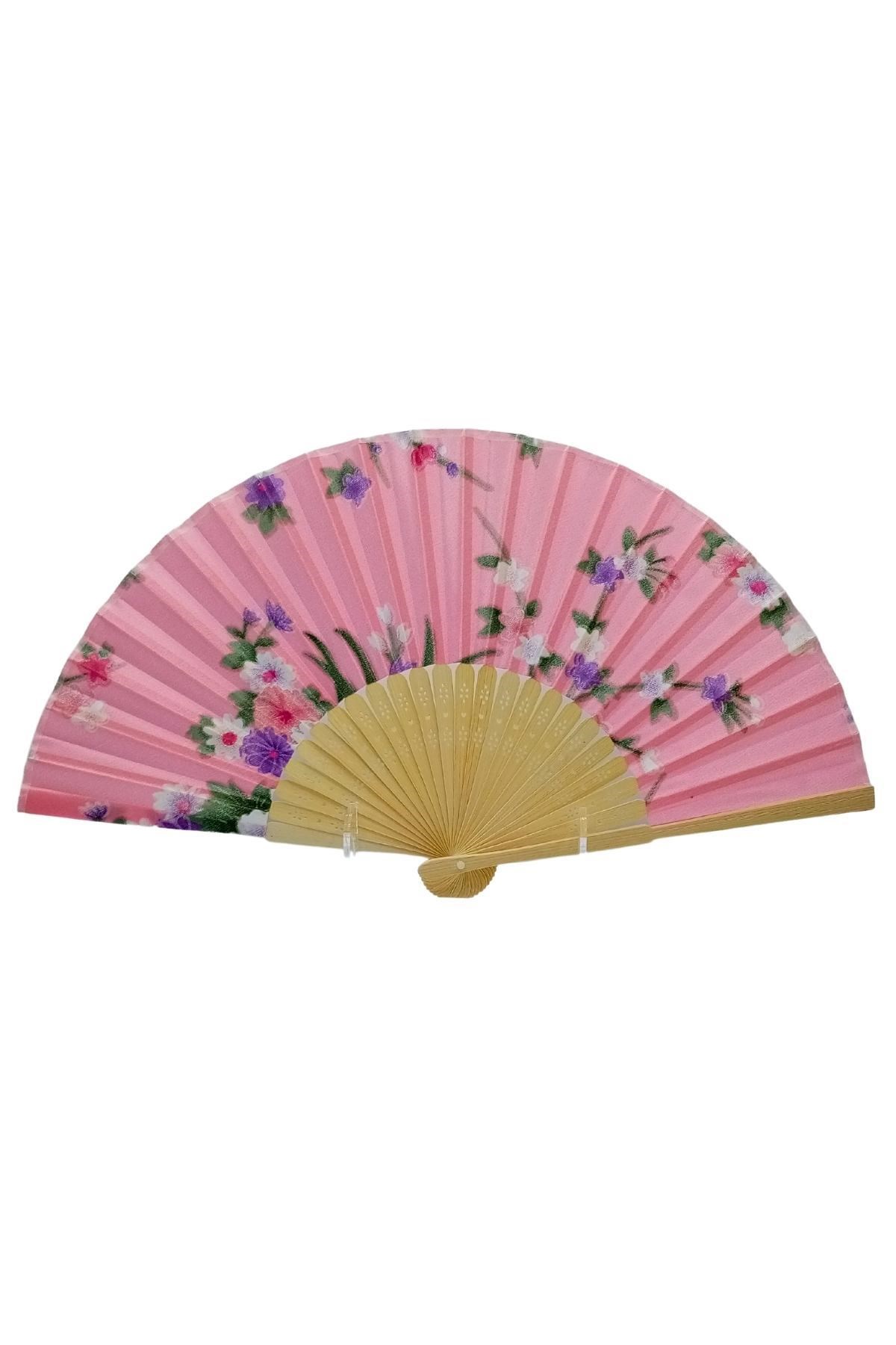 JaponyaDünyadan HediyelerDNY-HD100713Keskin Hediyelik Eşya Ve TekstilJapon Bambu Kumaş Yelpaze Çanta Boy Stant Hediyeli No.31